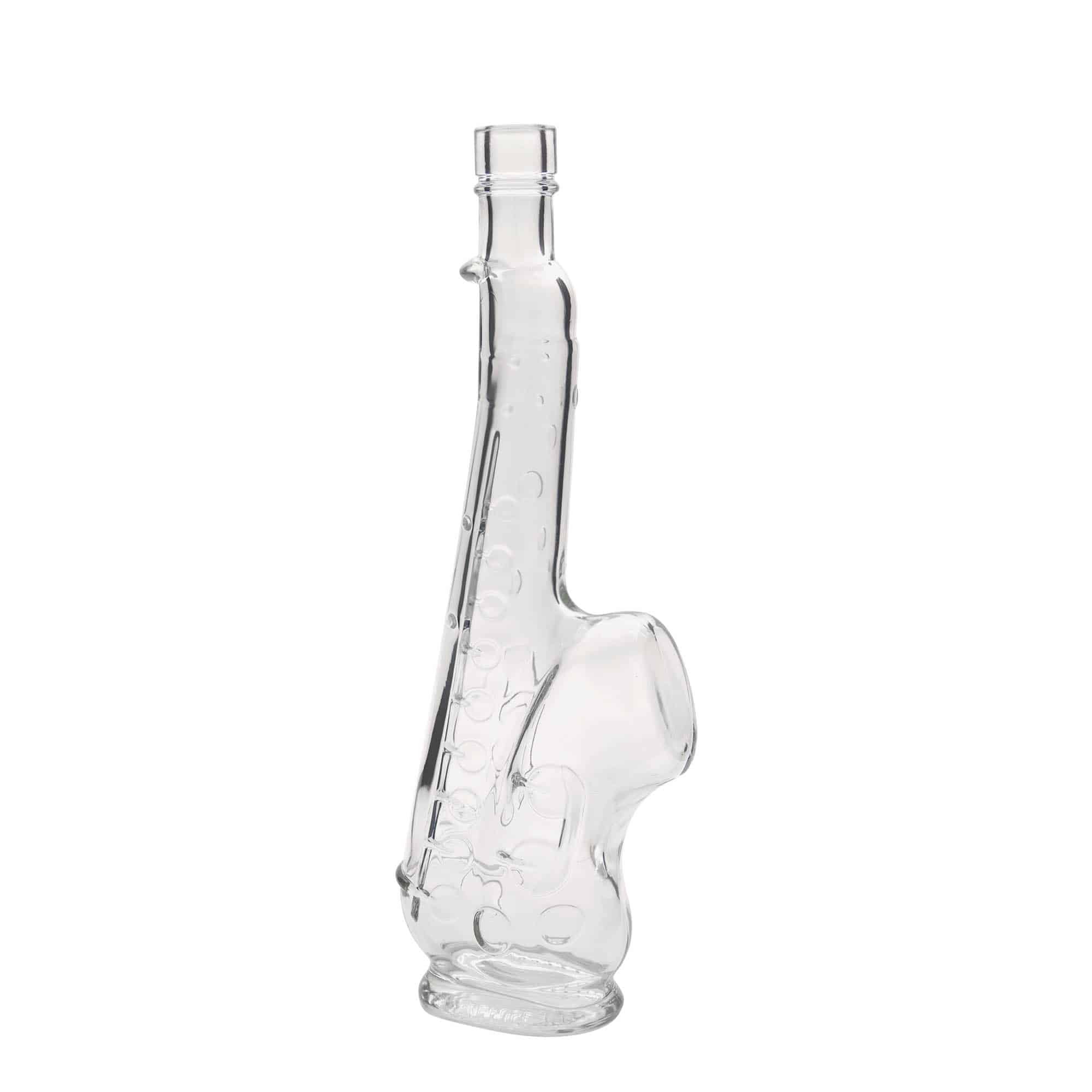 500 ml sklená fľaša „Sa x ofón“, hrdlo: korok