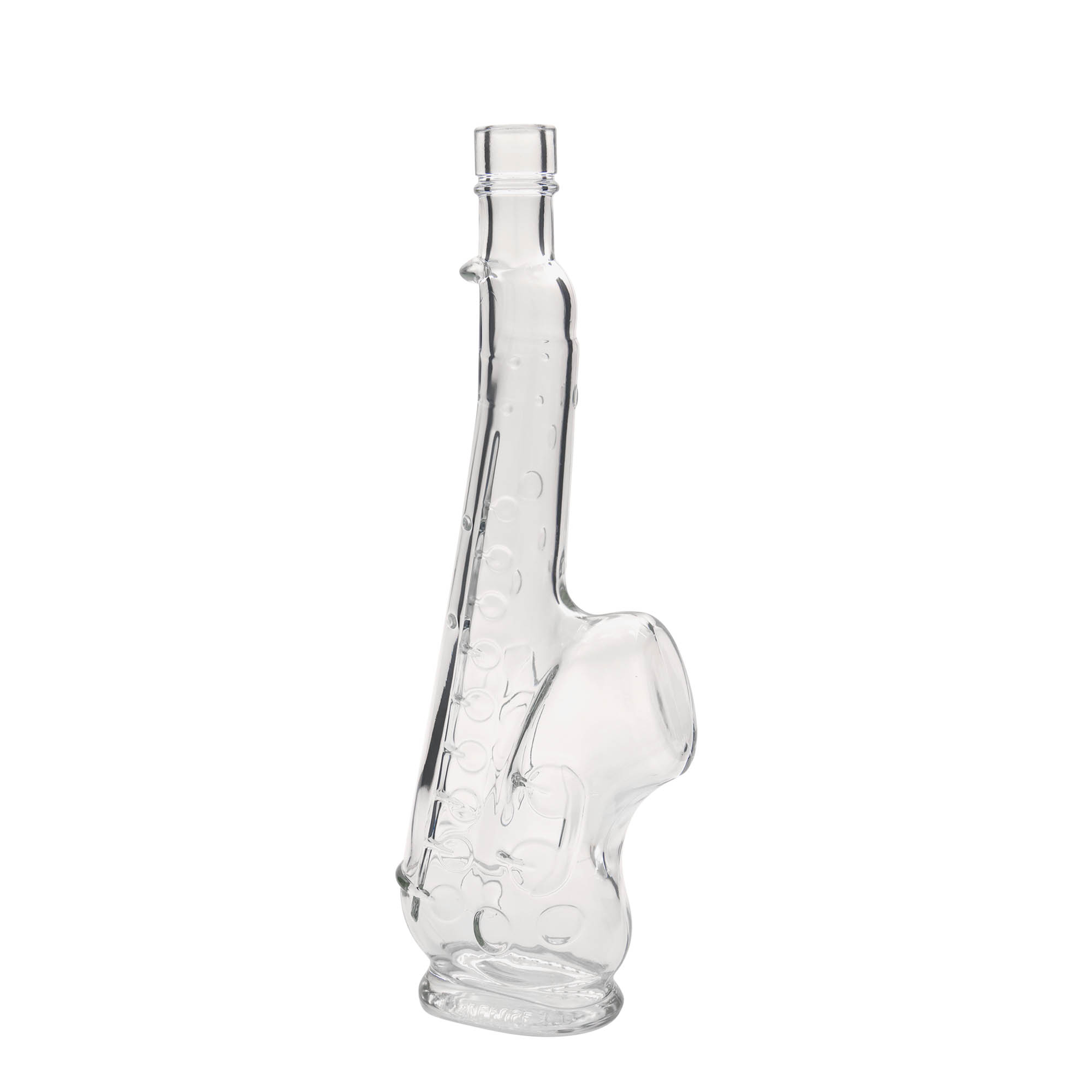 500 ml sklená fľaša „Sa x ofón“, hrdlo: korok