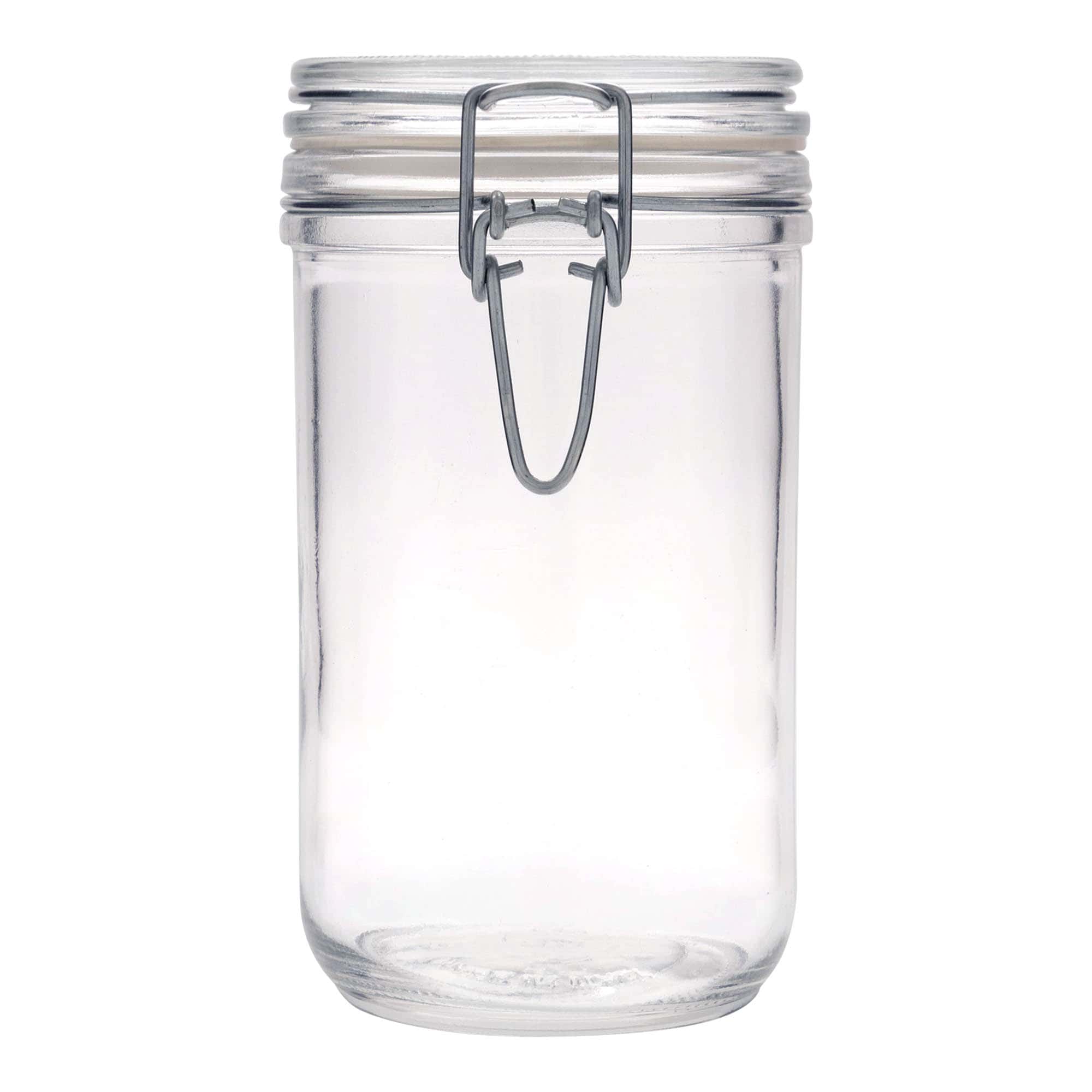 750 ml pohár so strmeňovým uzáverom „Fido“, hrdlo: strmeňový uzáver 750 ml pohár so strmeňovým uzáverom „Fido“, hrdlo: strmeňový uzáver