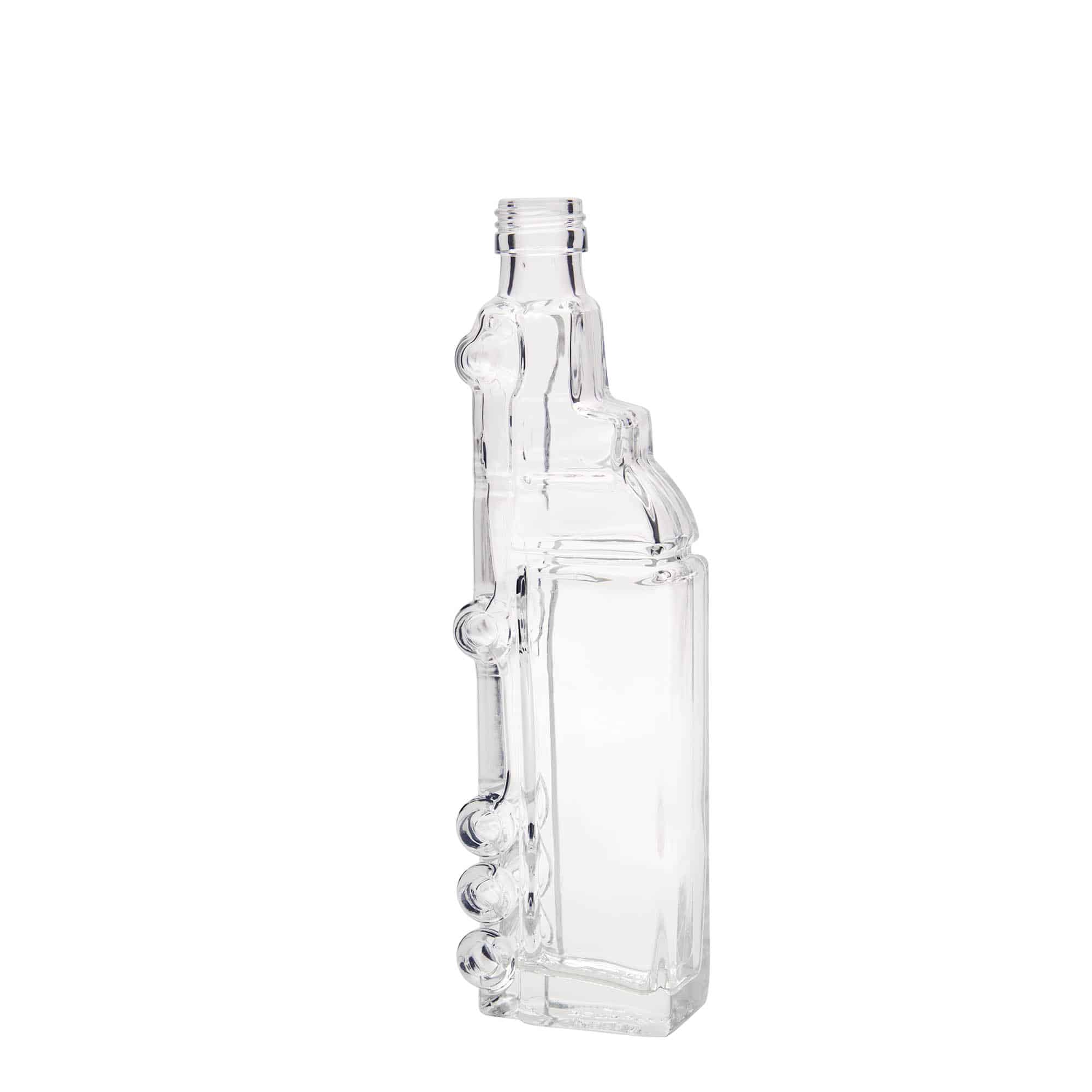 200 ml sklená fľaša „Kamión“, hrdlo: korok