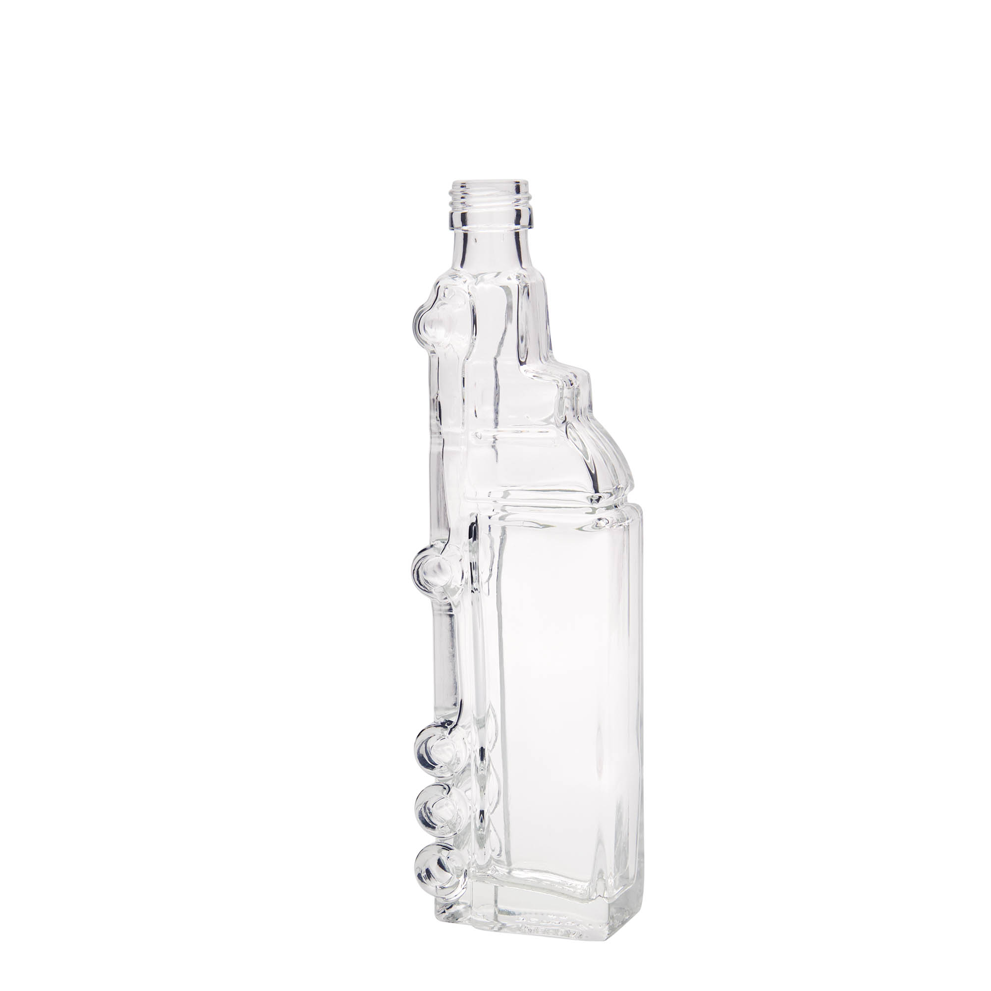 200 ml sklená fľaša „Kamión“, hrdlo: korok