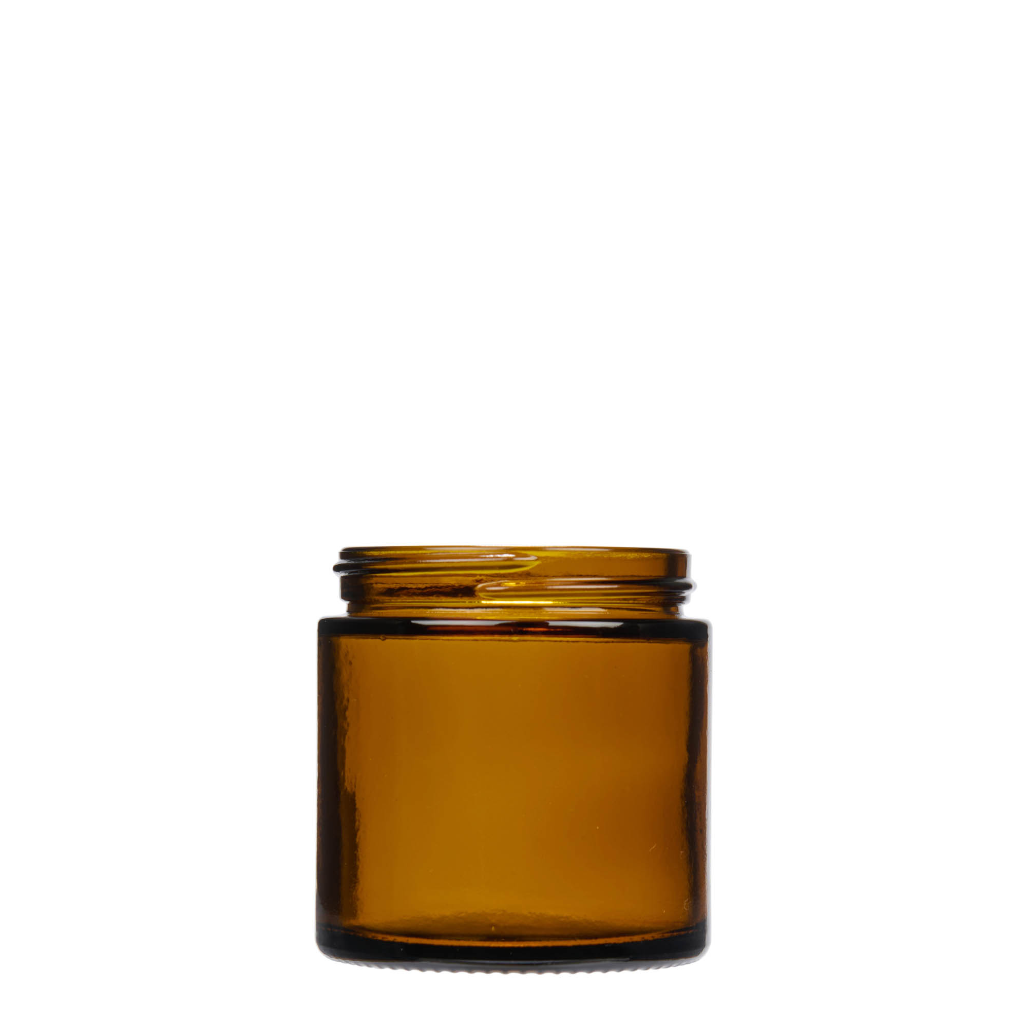 120 ml téglik 'Brown Line', sklo, hnedý, hrdlo: závitové uzáver 120 ml téglik 'Brown Line', sklo, hnedý, hrdlo: závitové uzáver