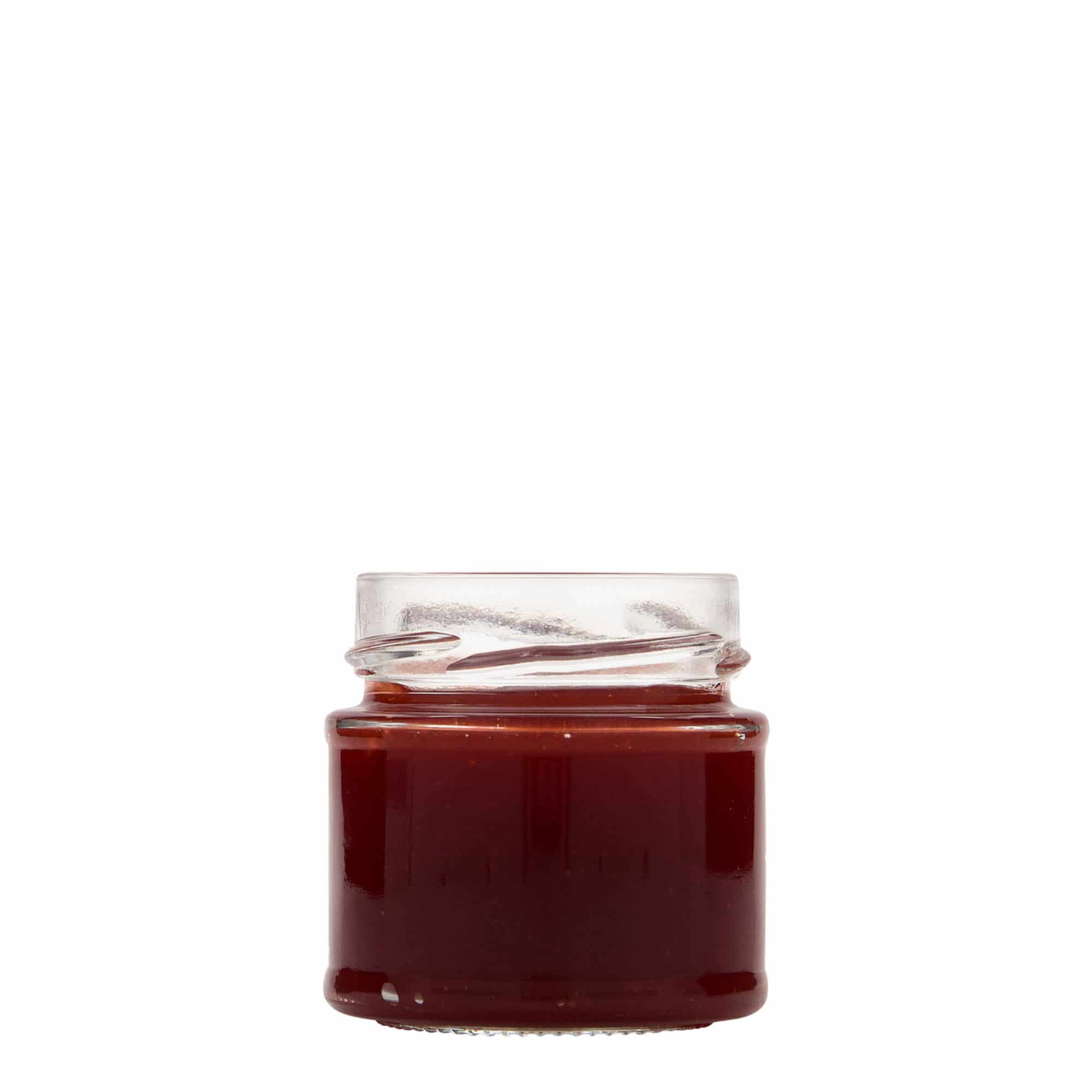 156 ml okrúhly pohár „Enjoy“, hrdlo: deep twist off (DTO 63)