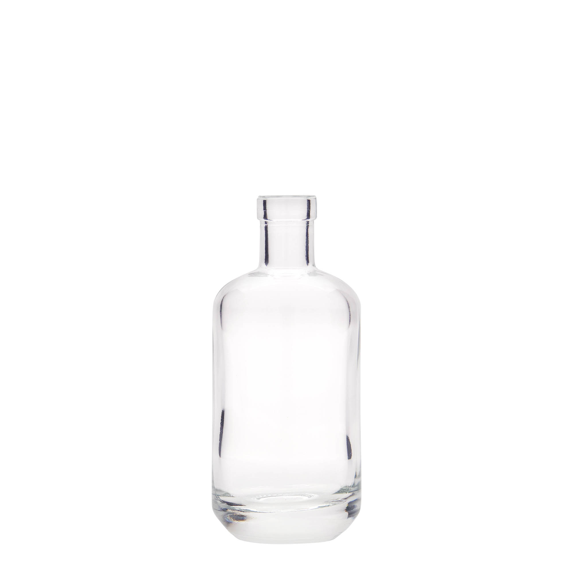 100 ml sklenená fľaša 'Viedeň', hrdlo: korek 100 ml sklenená fľaša 'Viedeň', hrdlo: korek