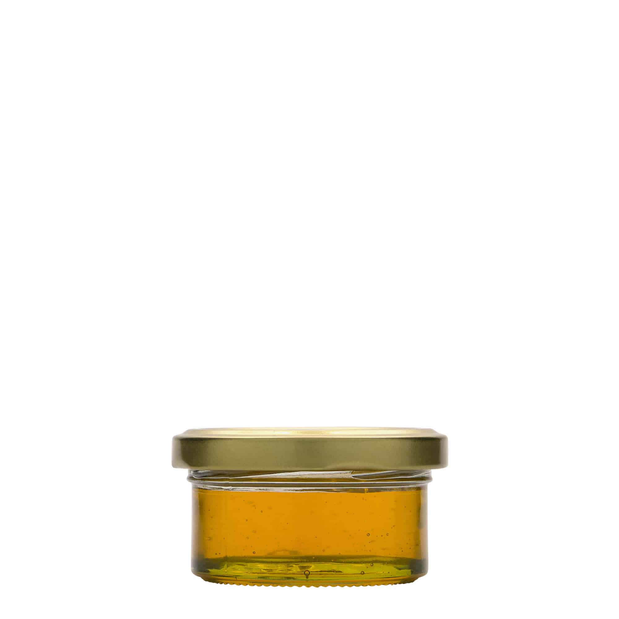 70 ml plochý pohár na konzervovanie, hrdlo: Twist-Off (TO 66)