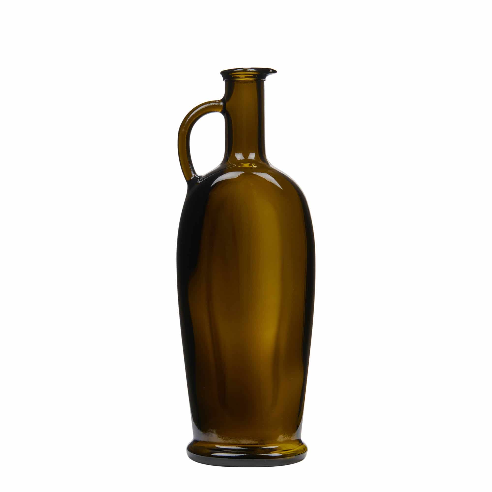 500 ml sklená fľaša „Eleganta“, oválna, antická zelená farba, hrdlo: korok 500 ml sklená fľaša „Eleganta“, oválna, antická zelená farba, hrdlo: korok