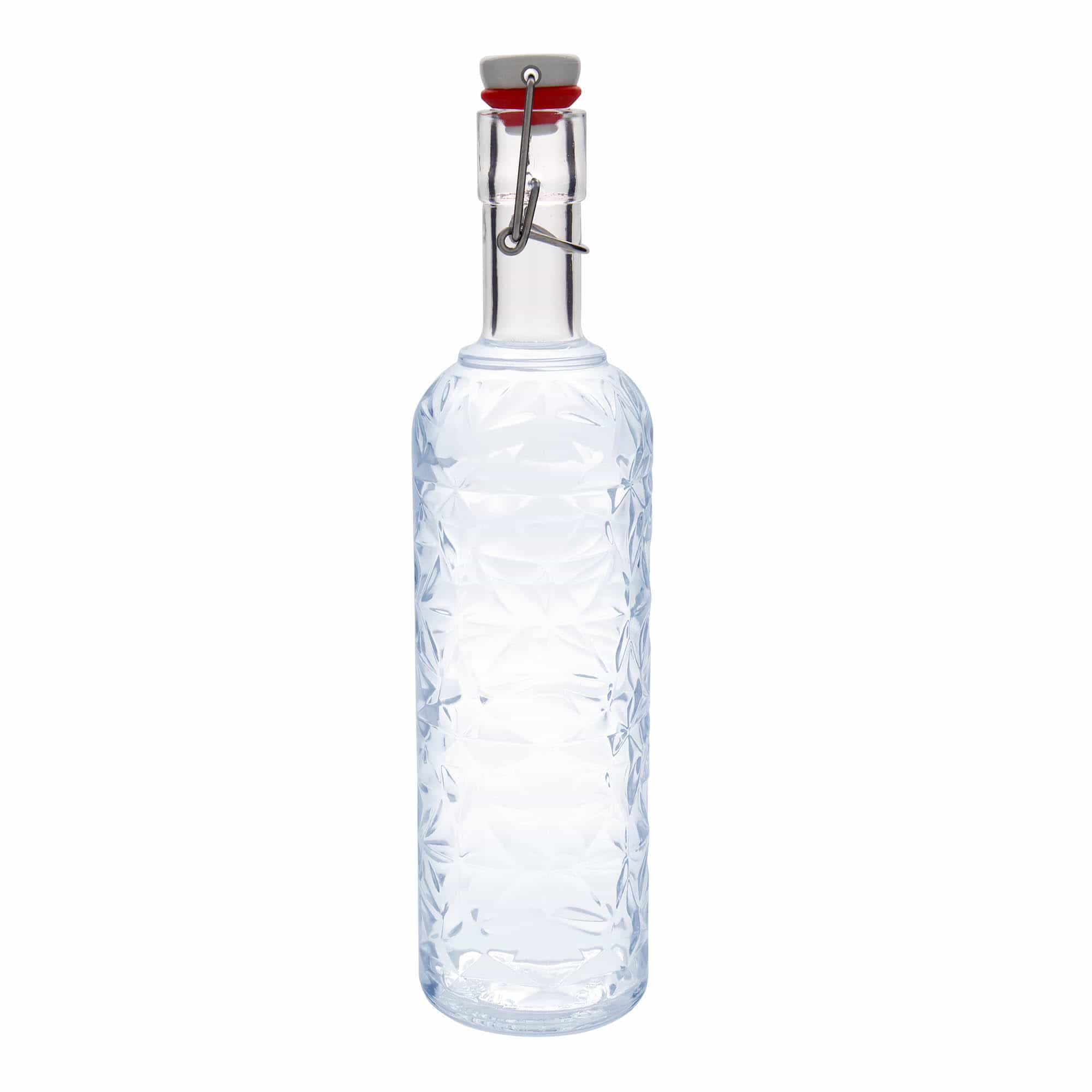 1 000 ml sklenená fľaša 'Oriente', hrdlo: pákové uzáver
