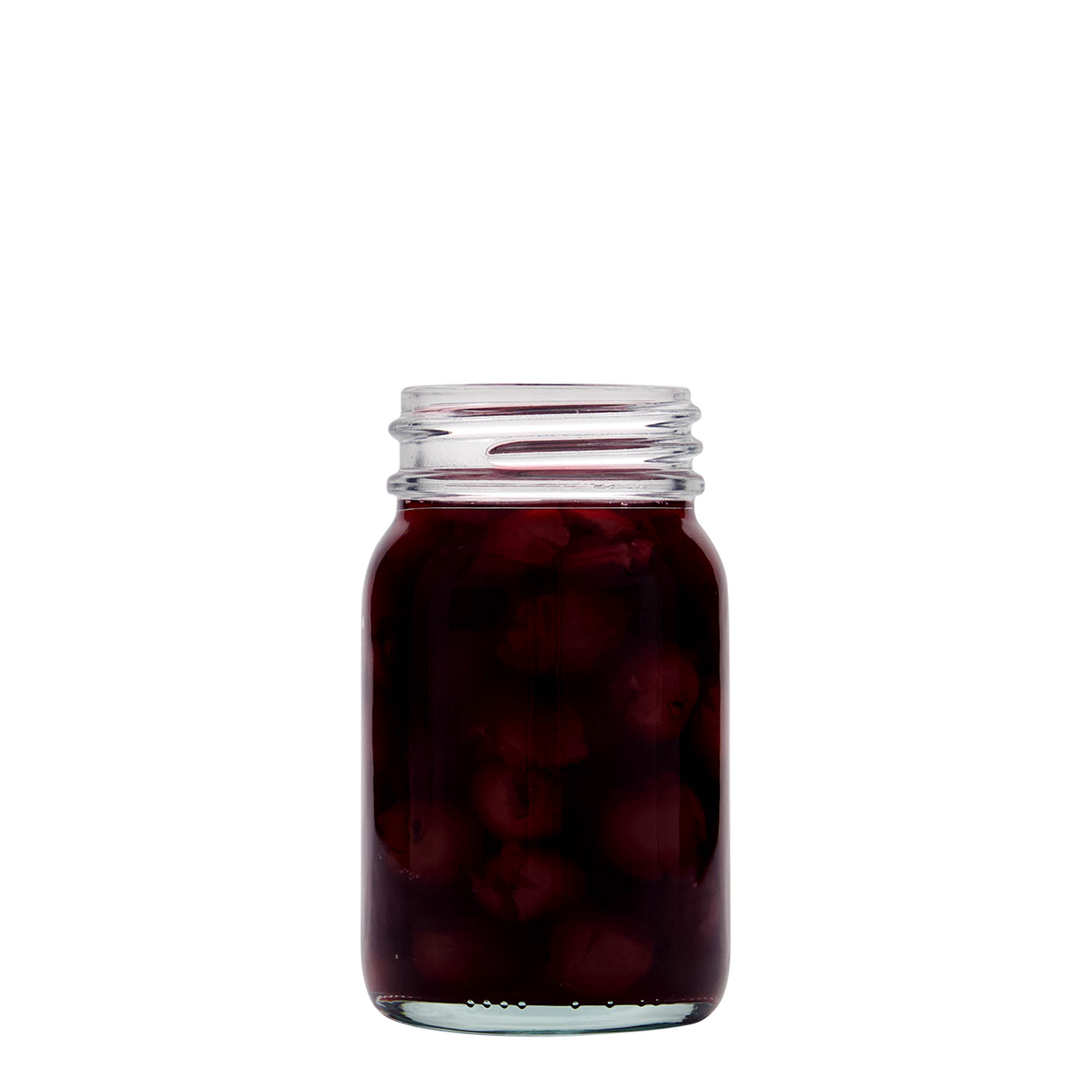 200 ml širokouhlové sklo, hrdlo: DIN 55