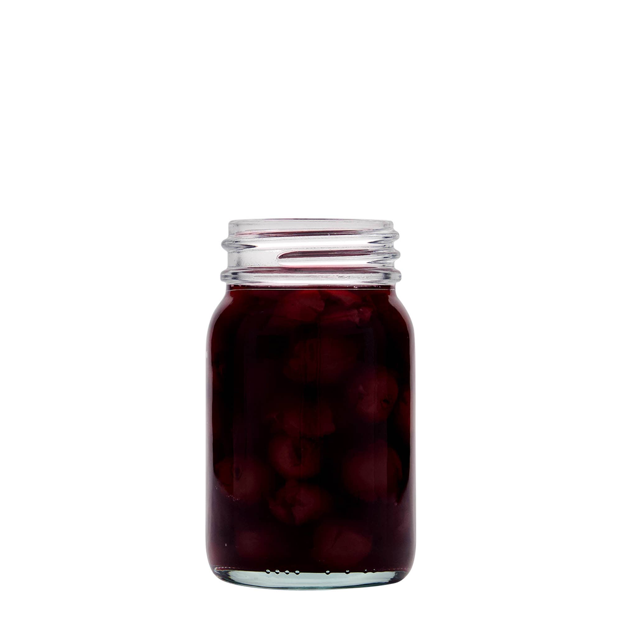 200 ml širokouhlové sklo, hrdlo: DIN 55
