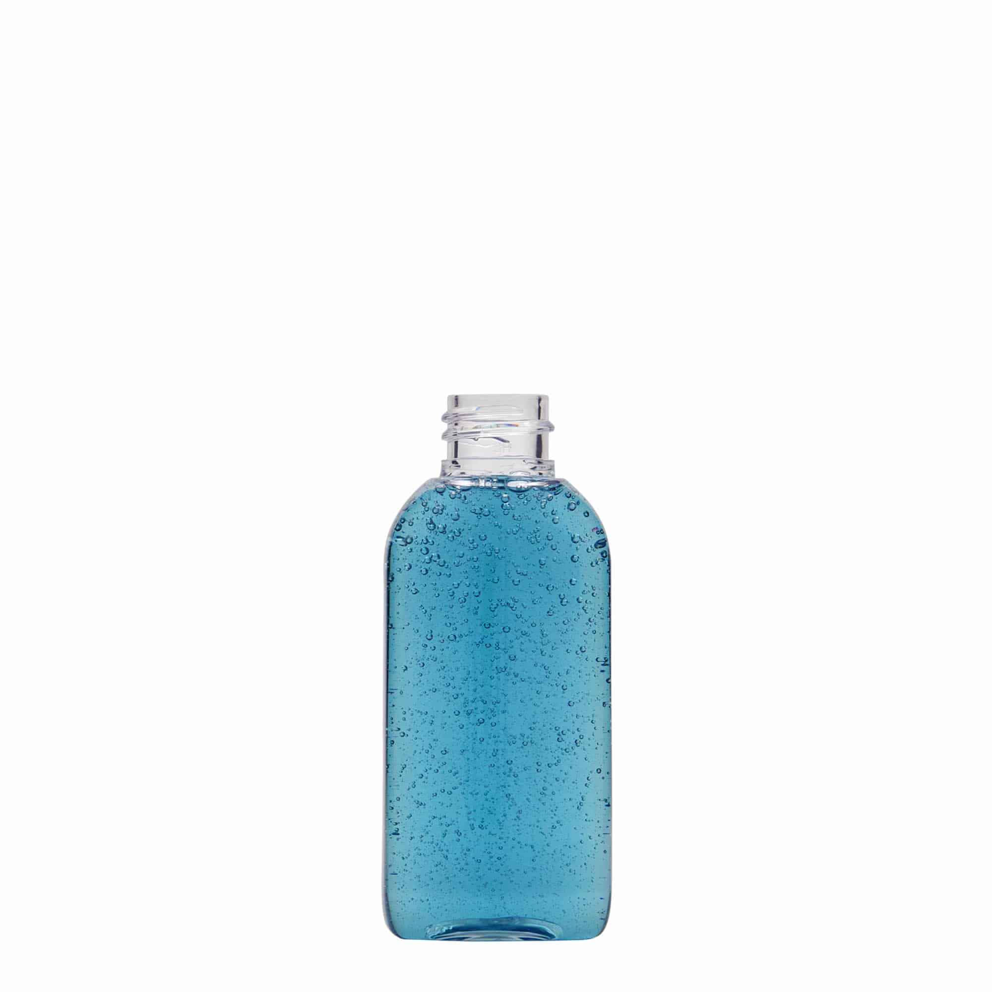 50 ml PET fľaša 'Iris', oválna, plast, hrdlo: 20/410