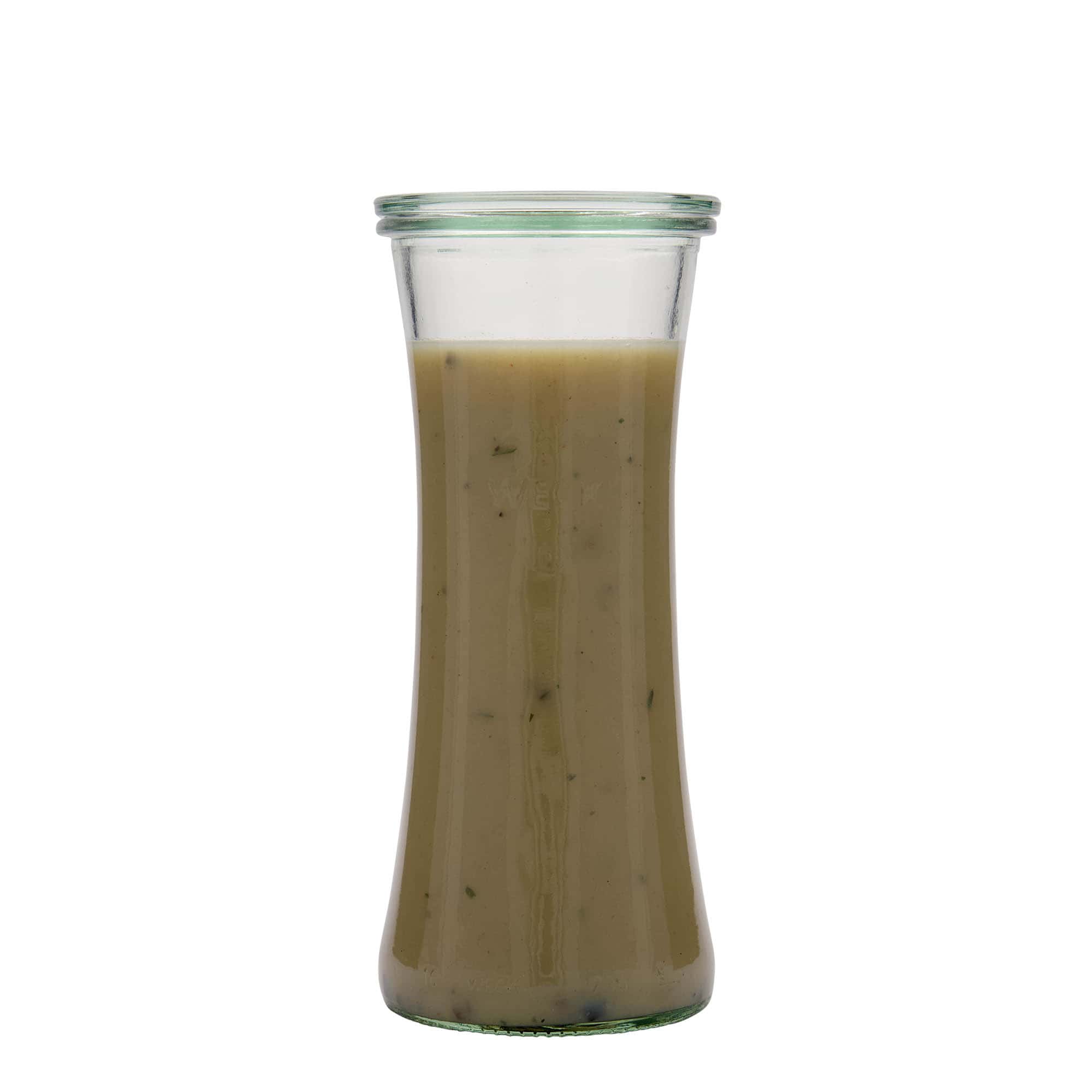 730 ml WECK delikatesové sklo, otvor: okrúhly okraj