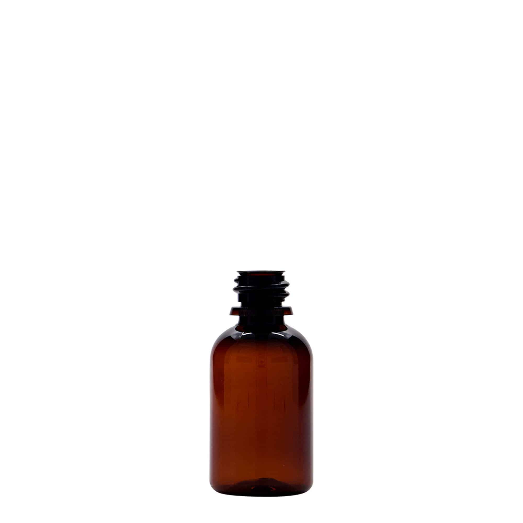30 ml PET liekovka „Easy Living“, hnedá farba, plast, hrdlo: DIN 18 30 ml PET liekovka „Easy Living“, hnedá farba, plast, hrdlo: DIN 18
