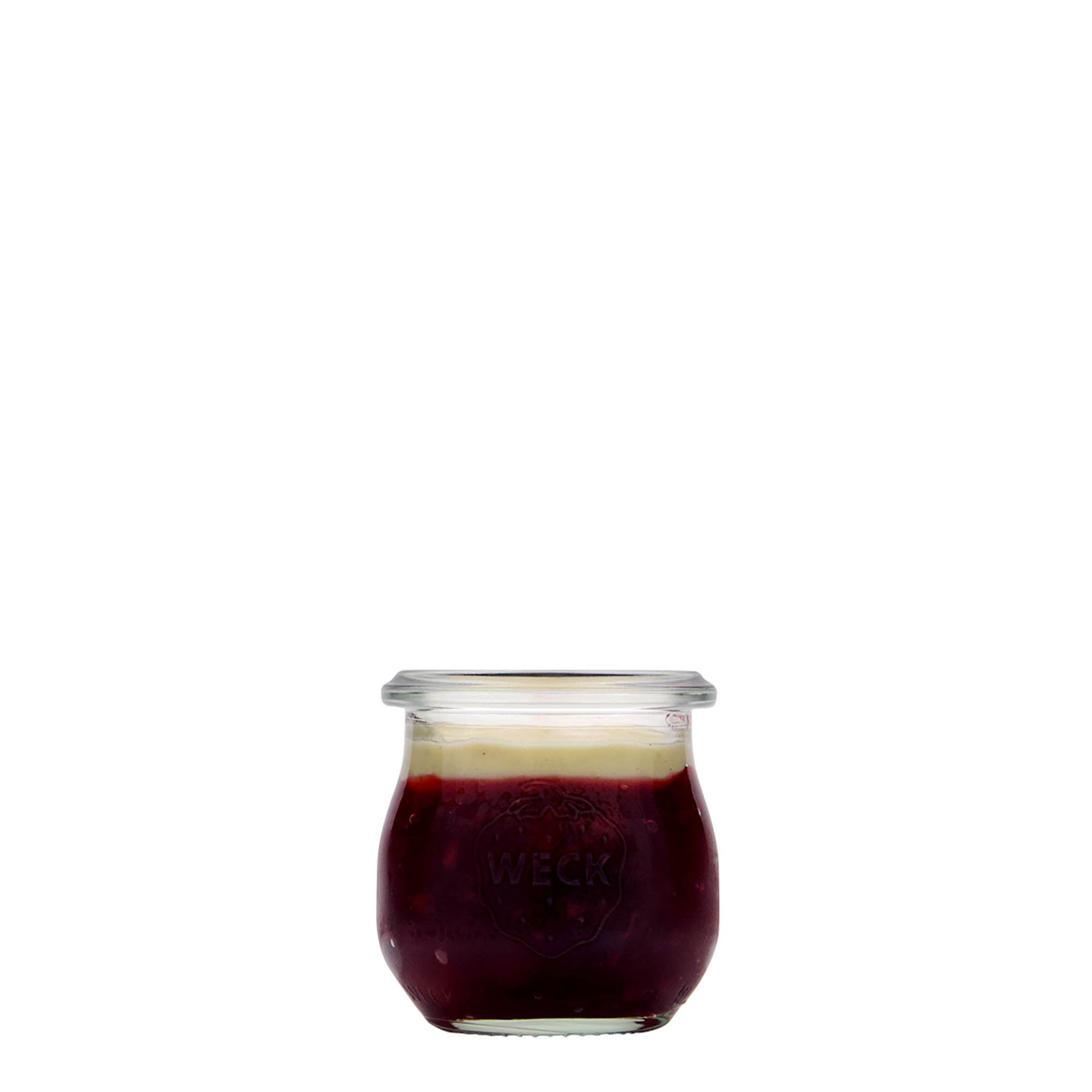 75 ml WECK tulipánová nádoba, hrdlo: okrúhly okraj