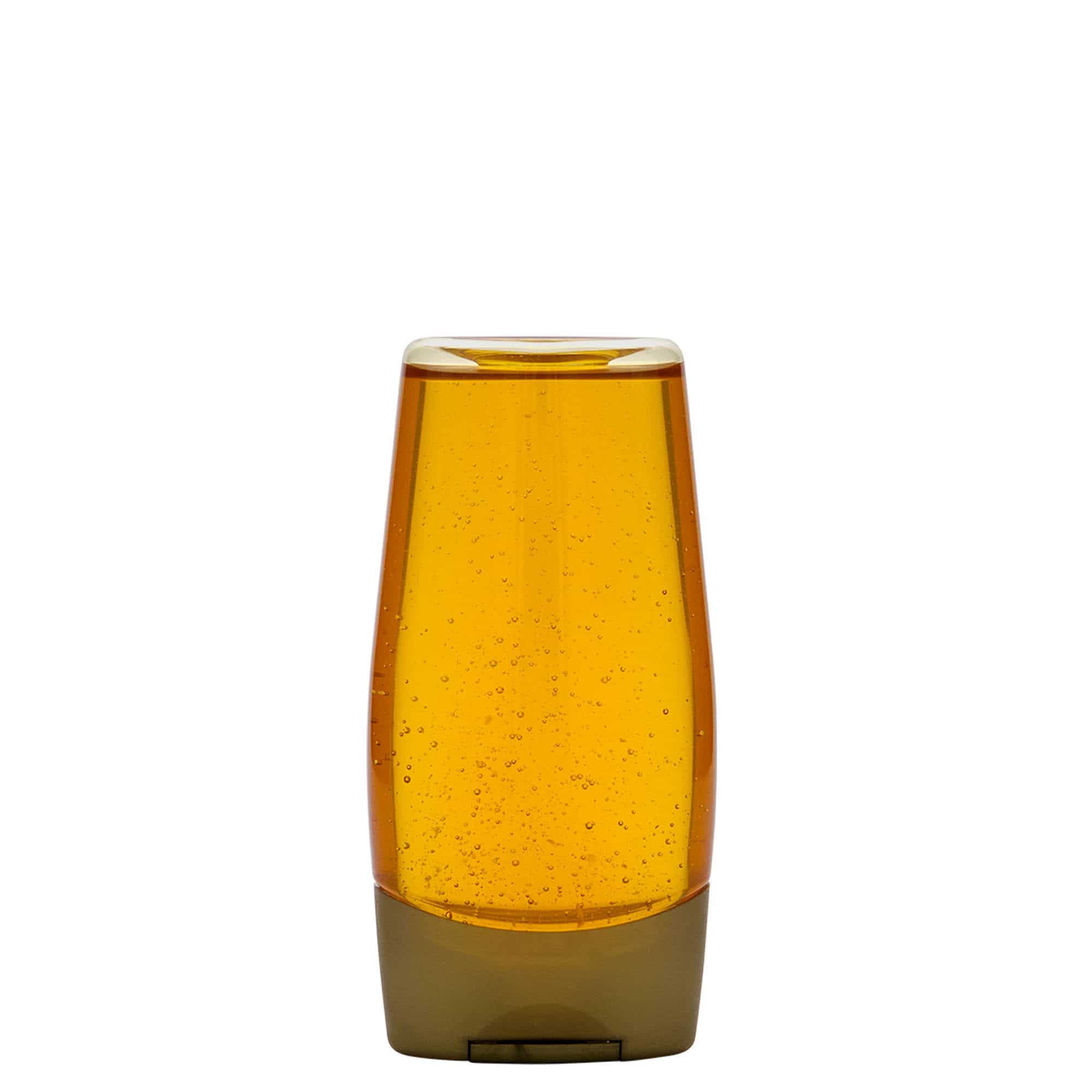 200 ml PET fľaša „Squeeze“, oválna, plast