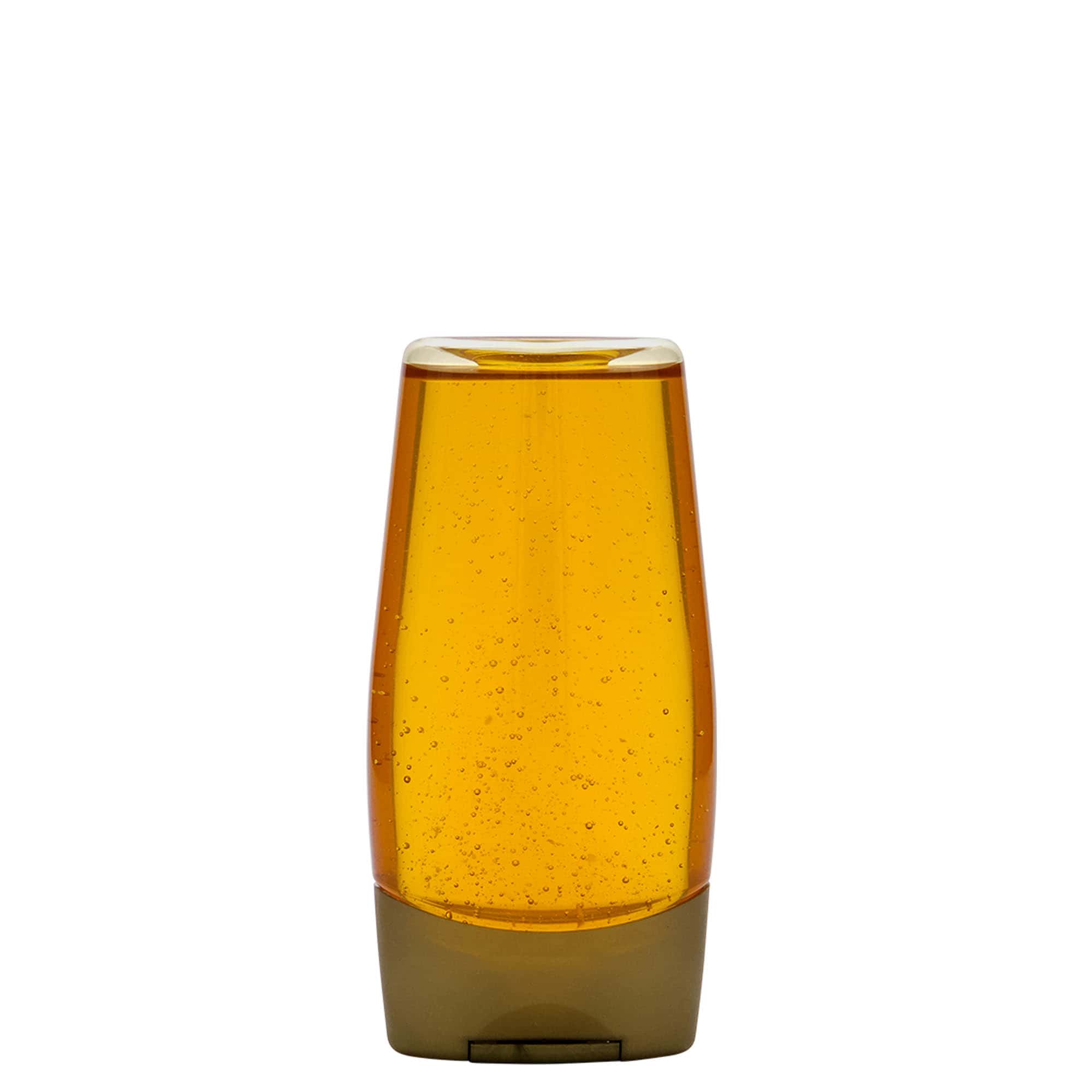 200 ml PET fľaša 'Squeeze', oválna, plastová