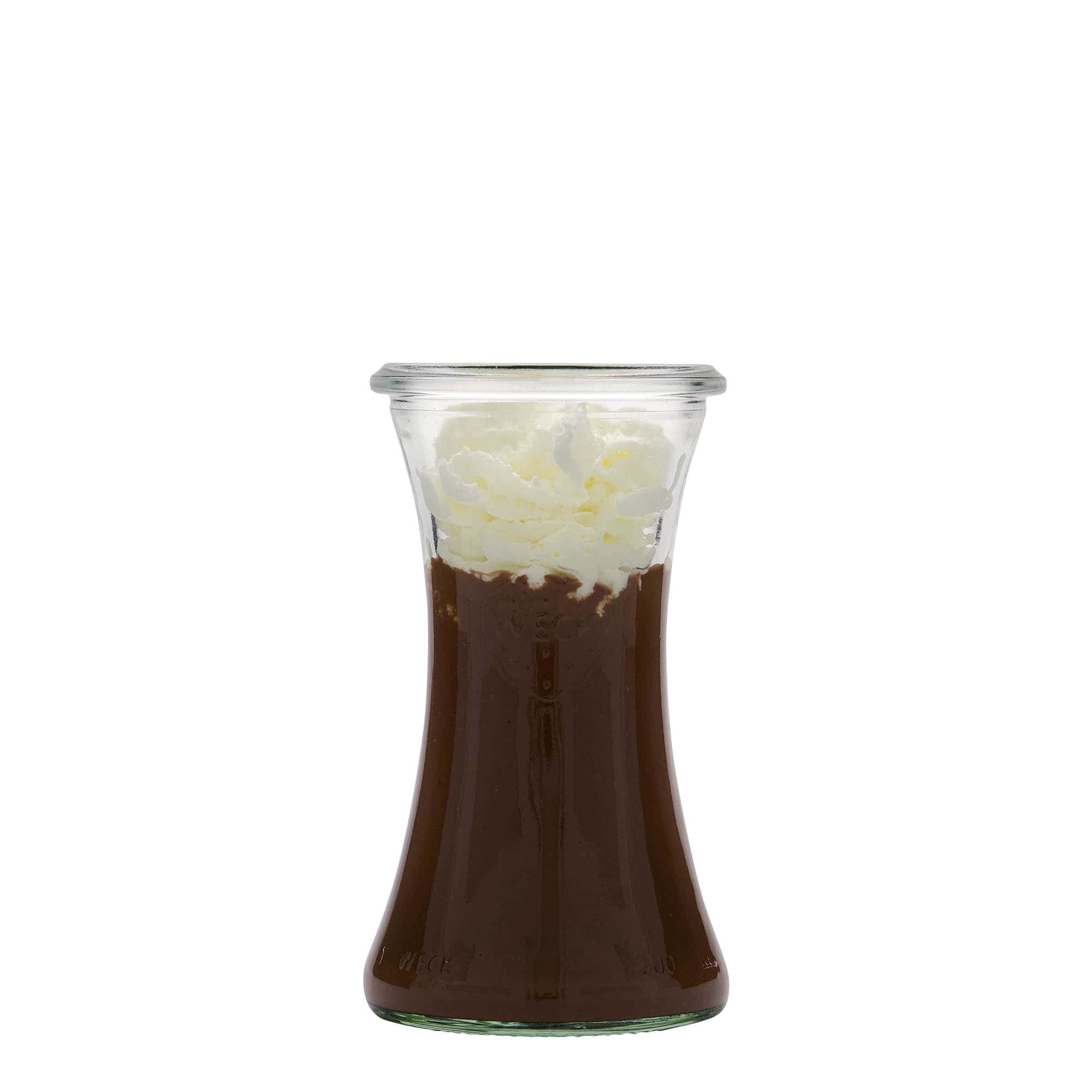200 ml WECK delikatesné pohár, otvor: okrúhly okraj