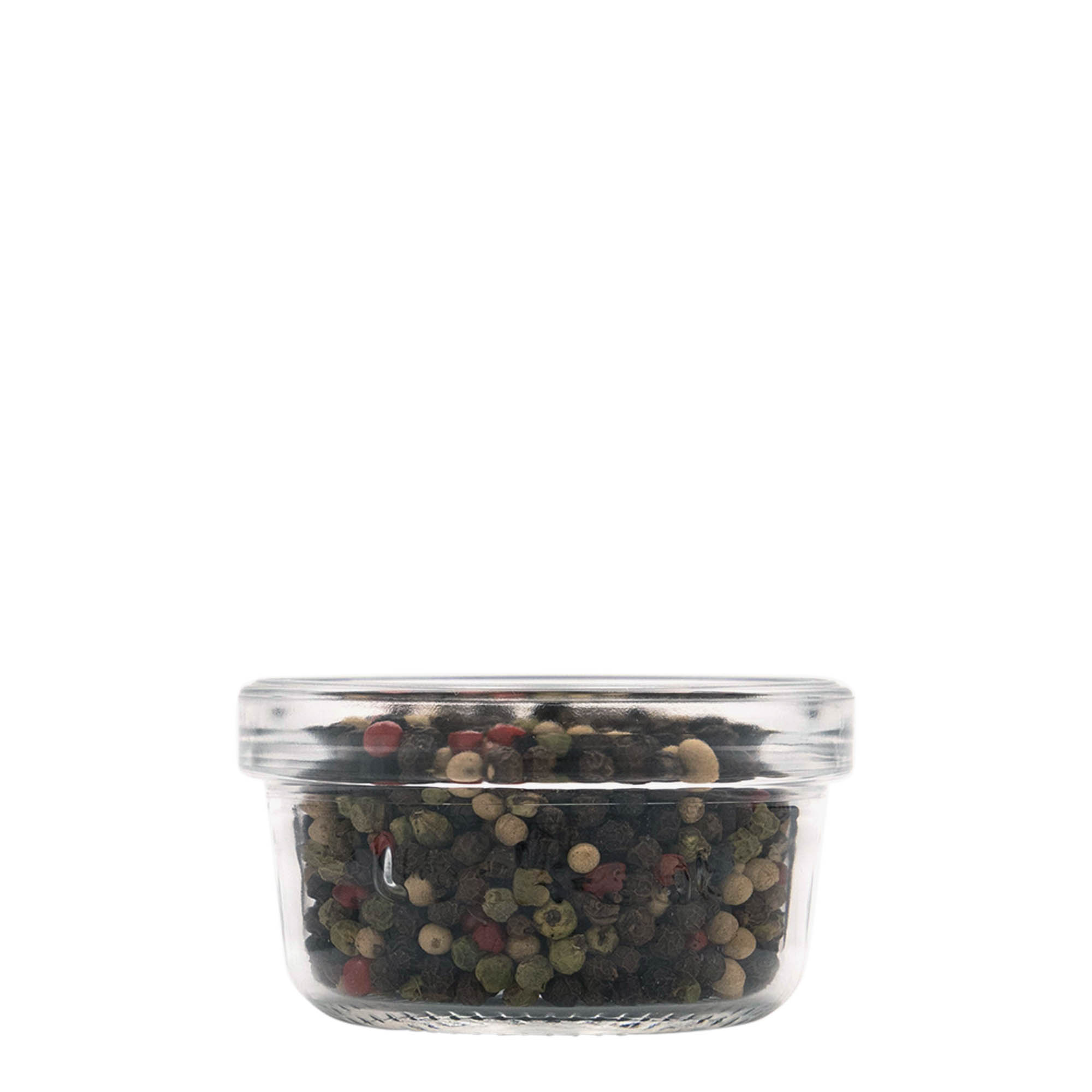 80 ml pohár so západkovým drôtovým uzáverom 'Lock-Eat', hrdlo: drôtový západkový uzáver