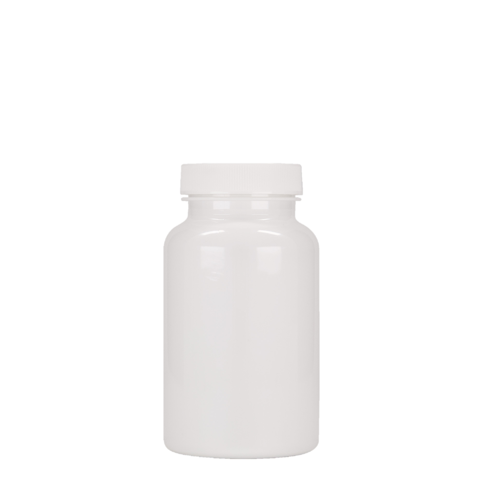 200 ml PET Packer, plast, biela farba, hrdlo: GPI 45/400
