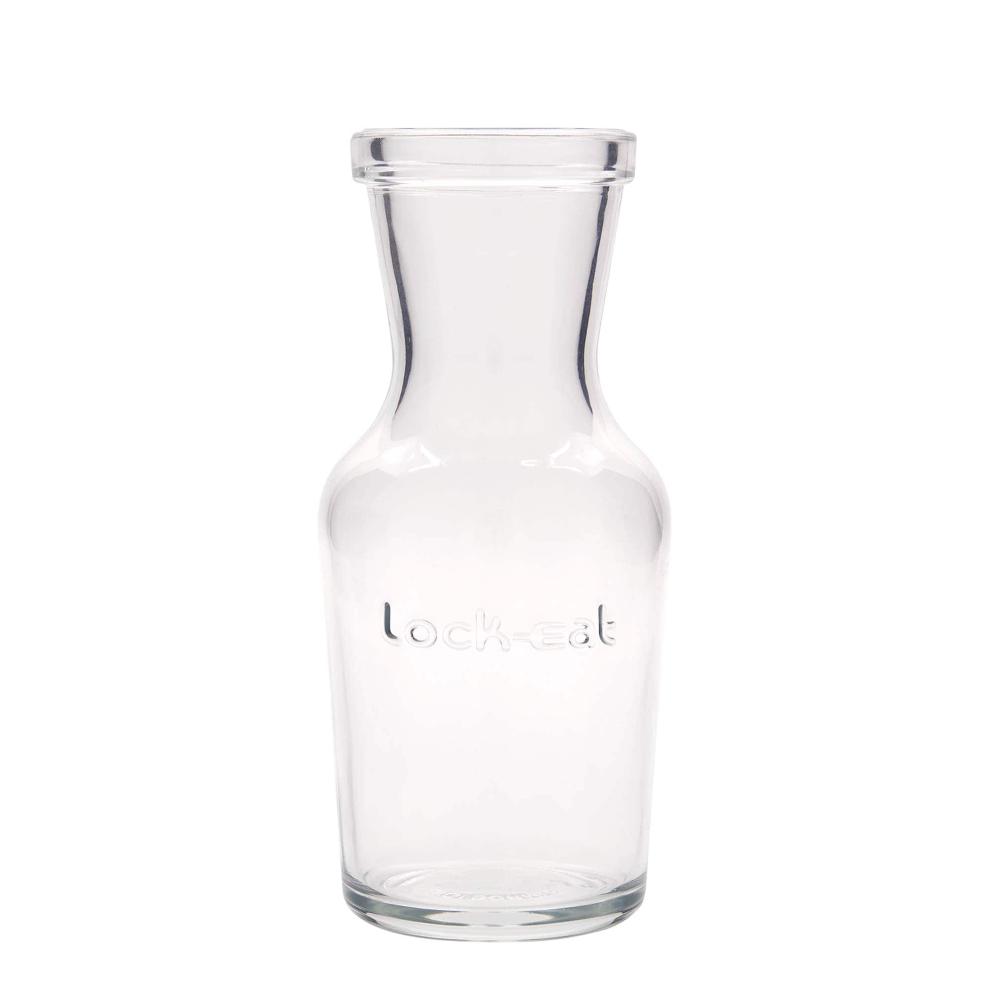 500 ml sklenená karafa 'Lock-Eat', hrdlo: drôtený uzáver