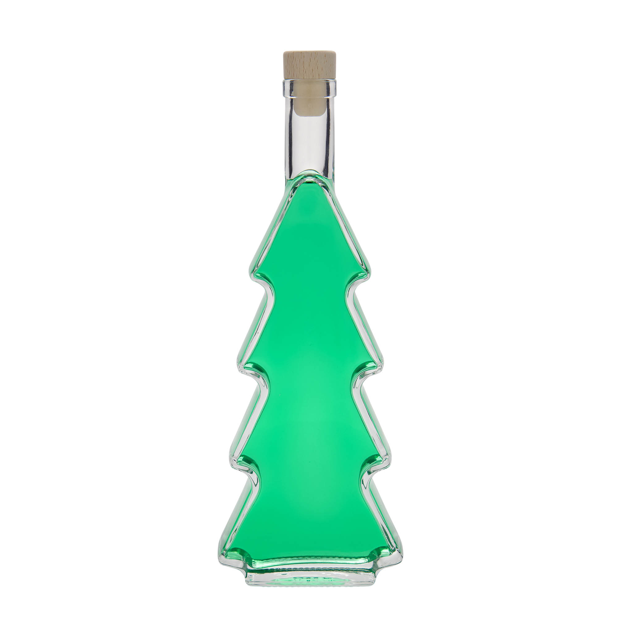 500 ml sklenená fľaša 'Tannenbaum', hrdlo: korok