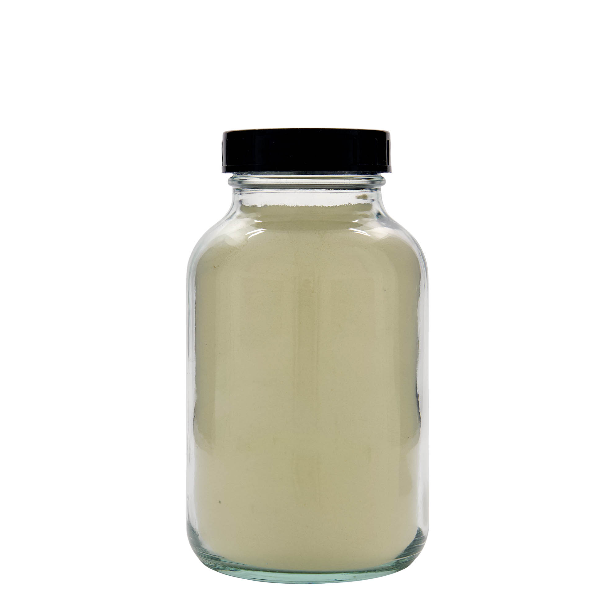 1 000 ml širokohrdlá fľaša, hrdlo: DIN 68