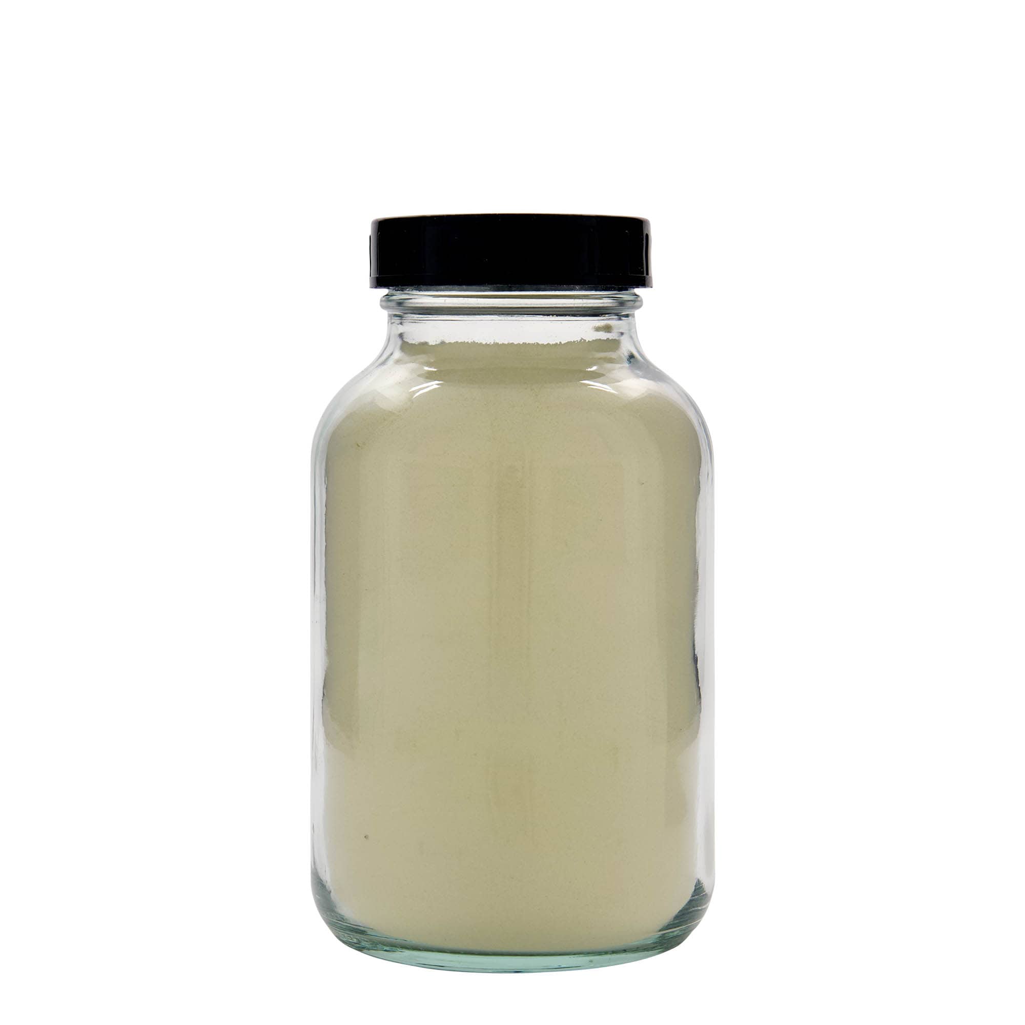 1 000 ml širokohrdlá fľaša, hrdlo: DIN 68