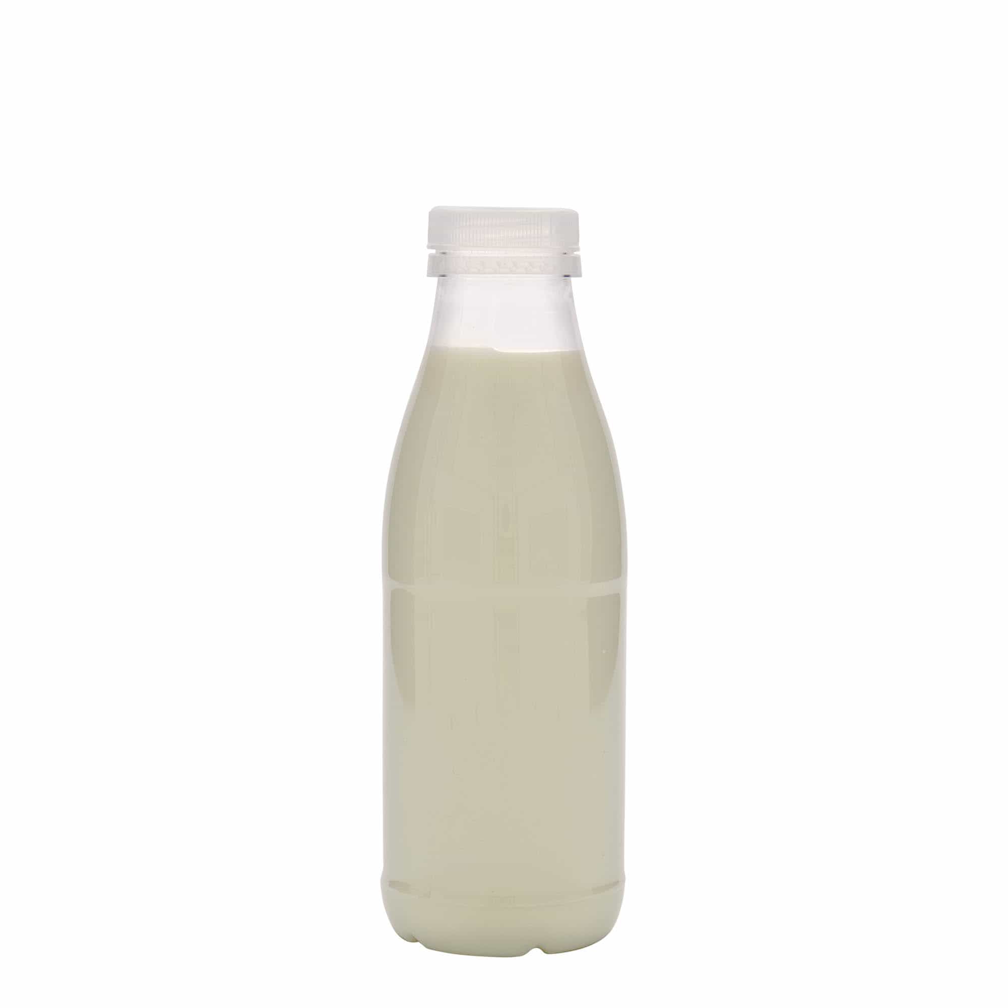 500 ml PET fľaša „Milk and Juice“, plast, hrdlo: 38 mm 500 ml PET fľaša „Milk and Juice“, plast, hrdlo: 38 mm