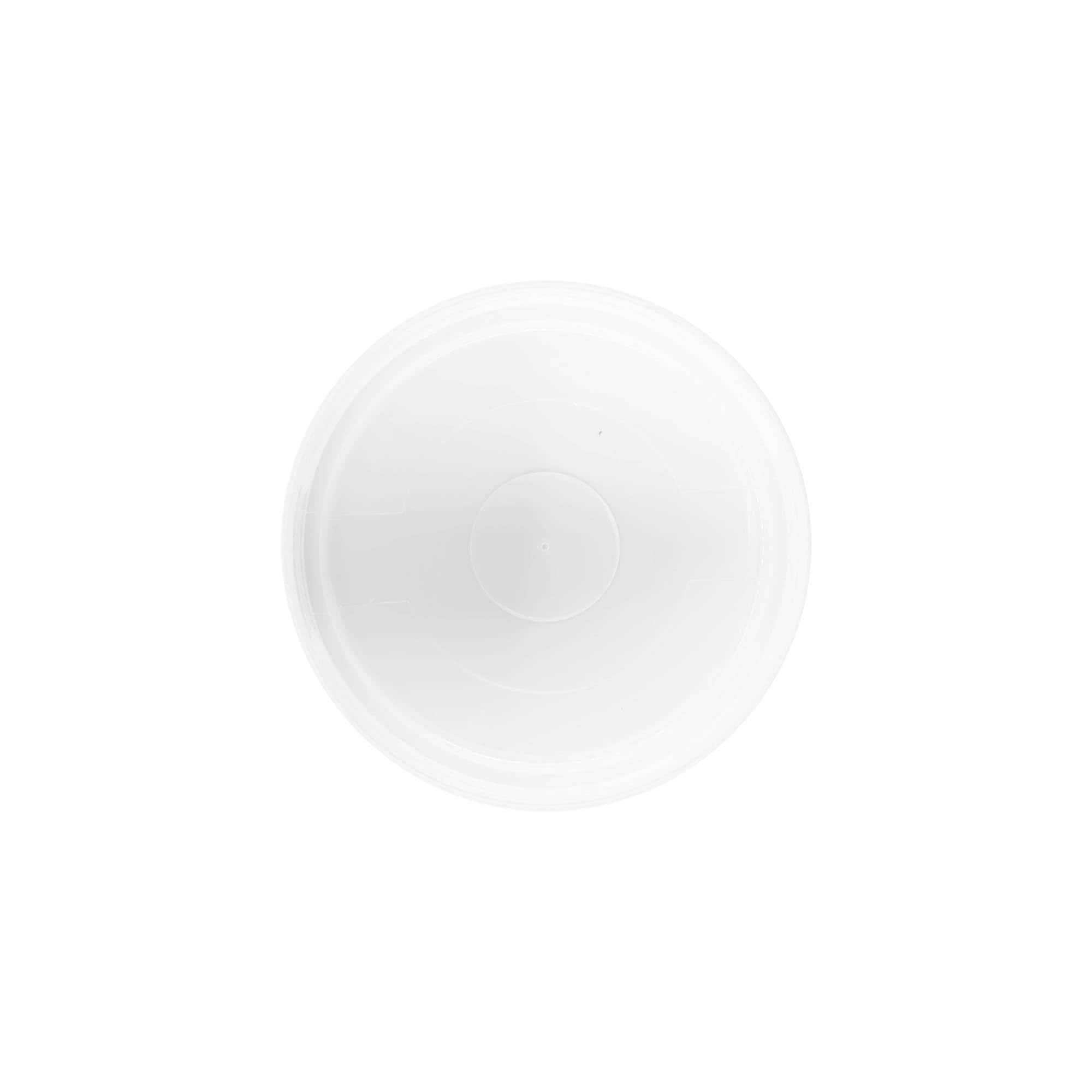 Skrutkovací uzáver pre 150 ml „Bianca“, PP plast, biela farba