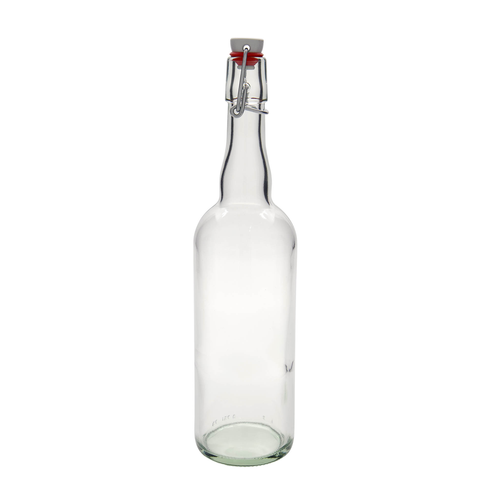 750 ml pivová fľaša Belgicko, sklo, hrdlo: pákové uzatváranie