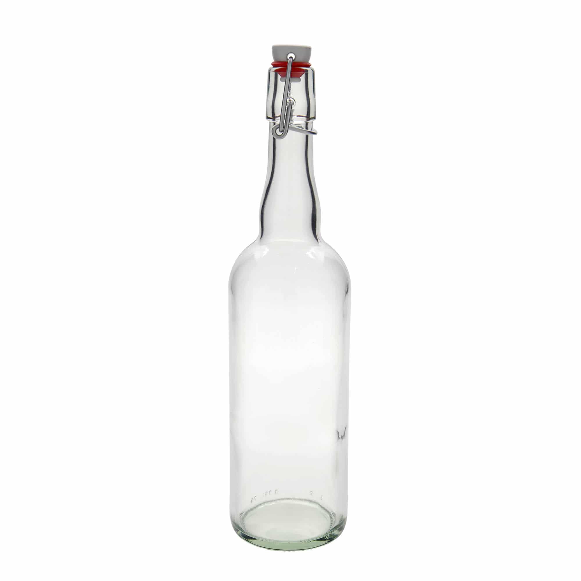 750 ml pivová fľaša Belgicko, sklo, hrdlo: pákové uzatváranie
