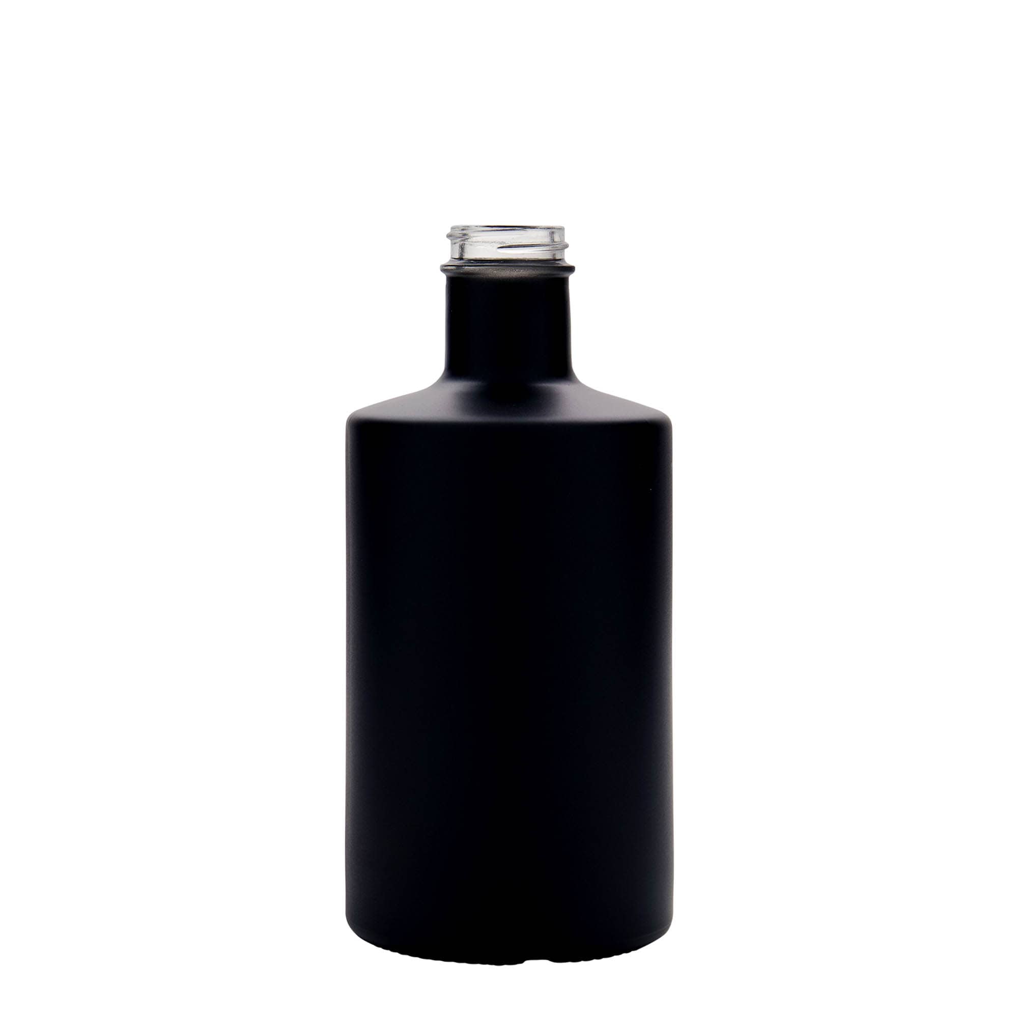 500 ml sklená fľaša „Caroline“, čierna farba, hrdlo: GPI 33 500 ml sklená fľaša „Caroline“, čierna farba, hrdlo: GPI 33