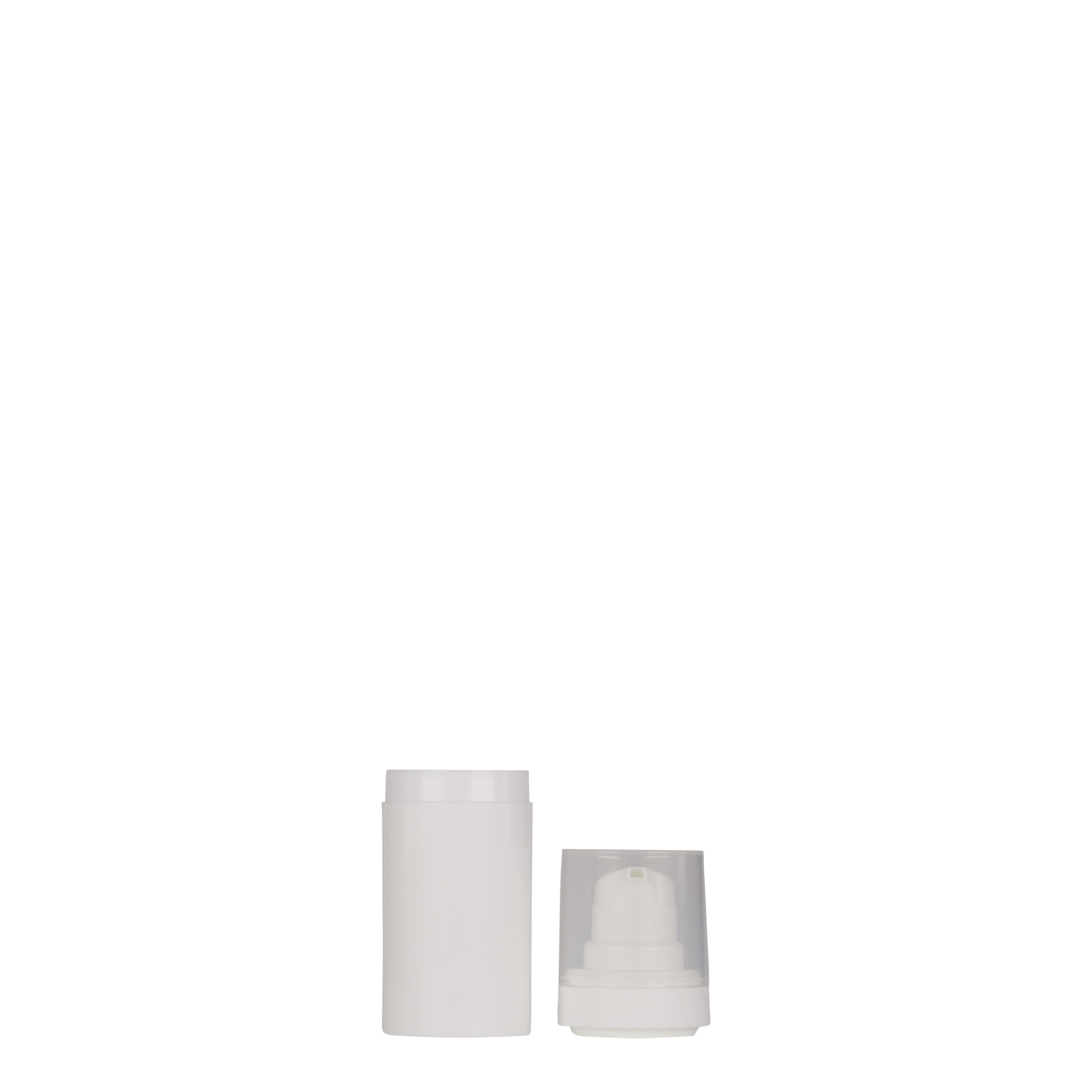 15 ml bezvzduchový dávkovač 'Micro', PP-plast, biely