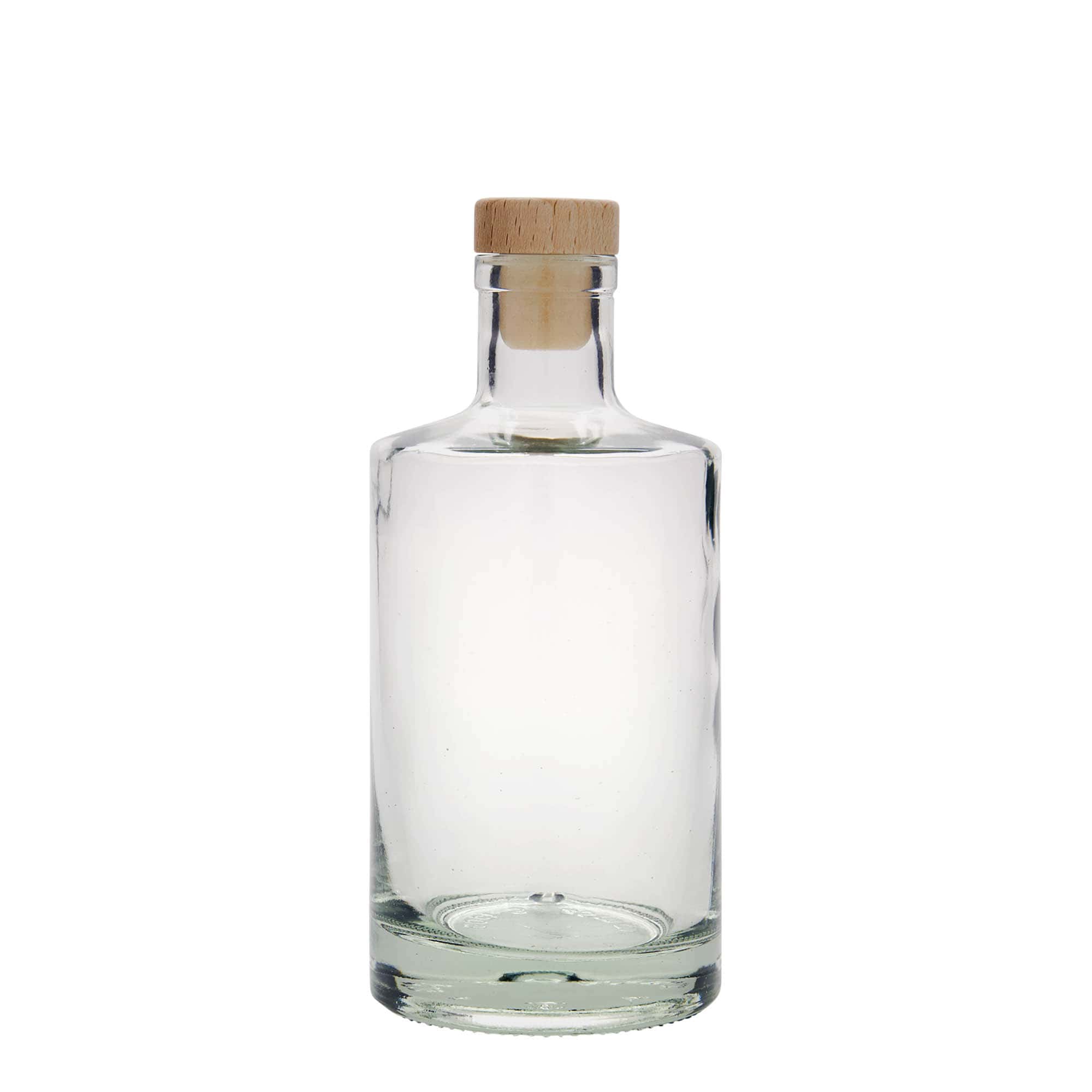 500 ml sklenená fľaša 'Caroline', hrdlo: korkové