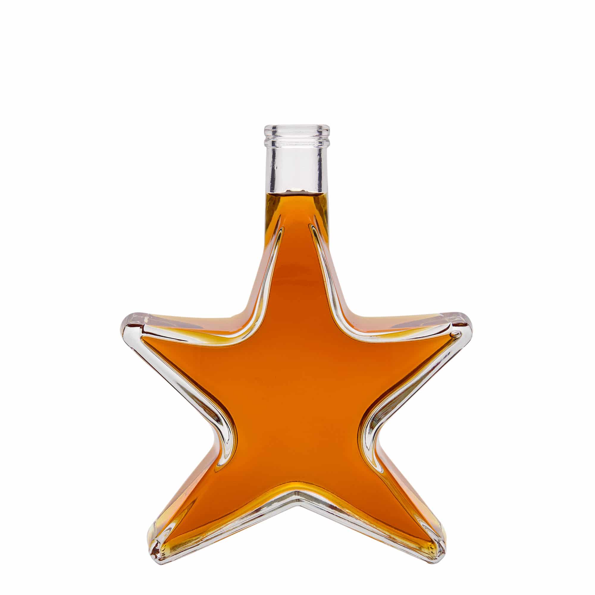 350 ml sklená fľaša „Hviezda“, hrdlo: korok