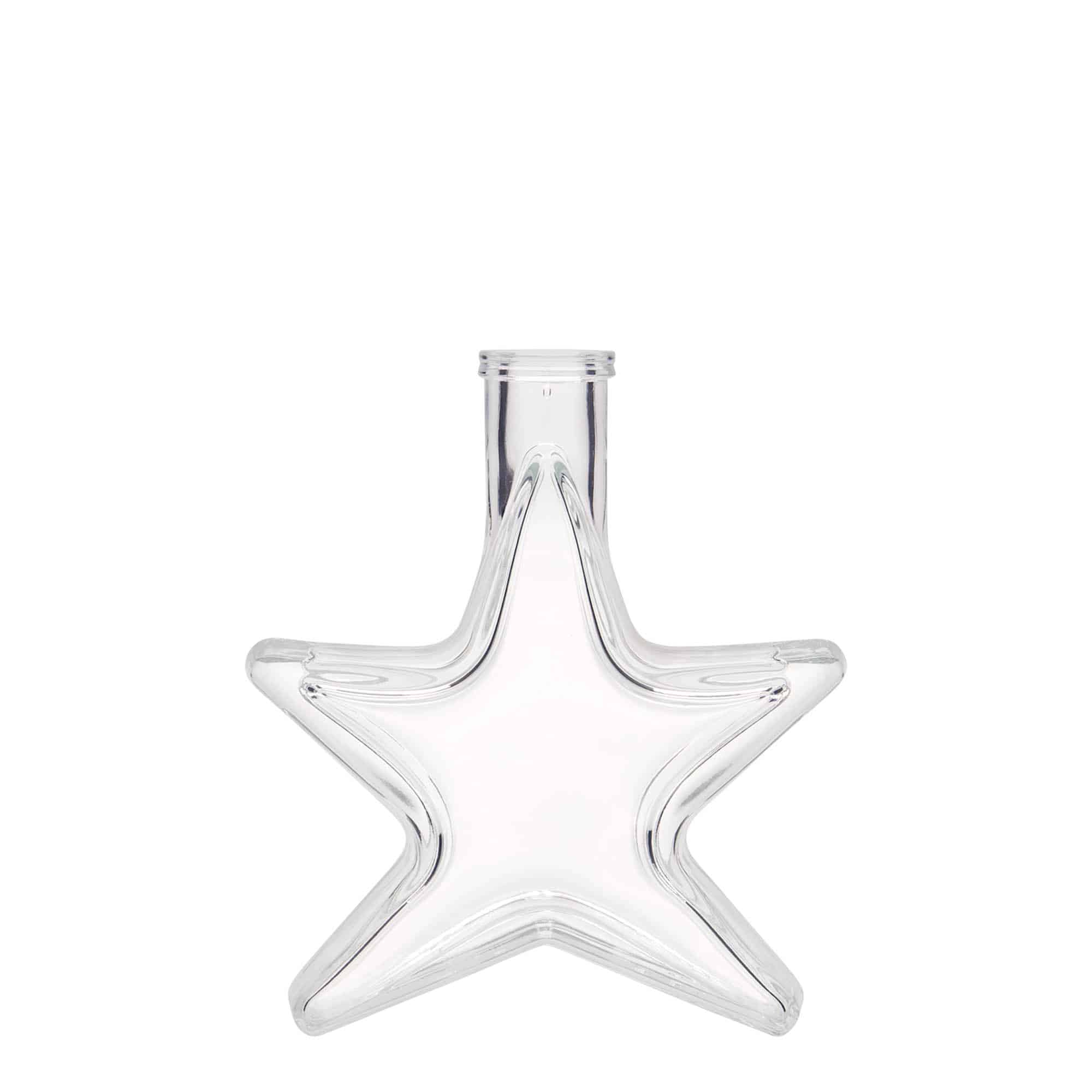 100 ml sklená fľaša „Hviezda“, hrdlo: korok 100 ml sklená fľaša „Hviezda“, hrdlo: korok
