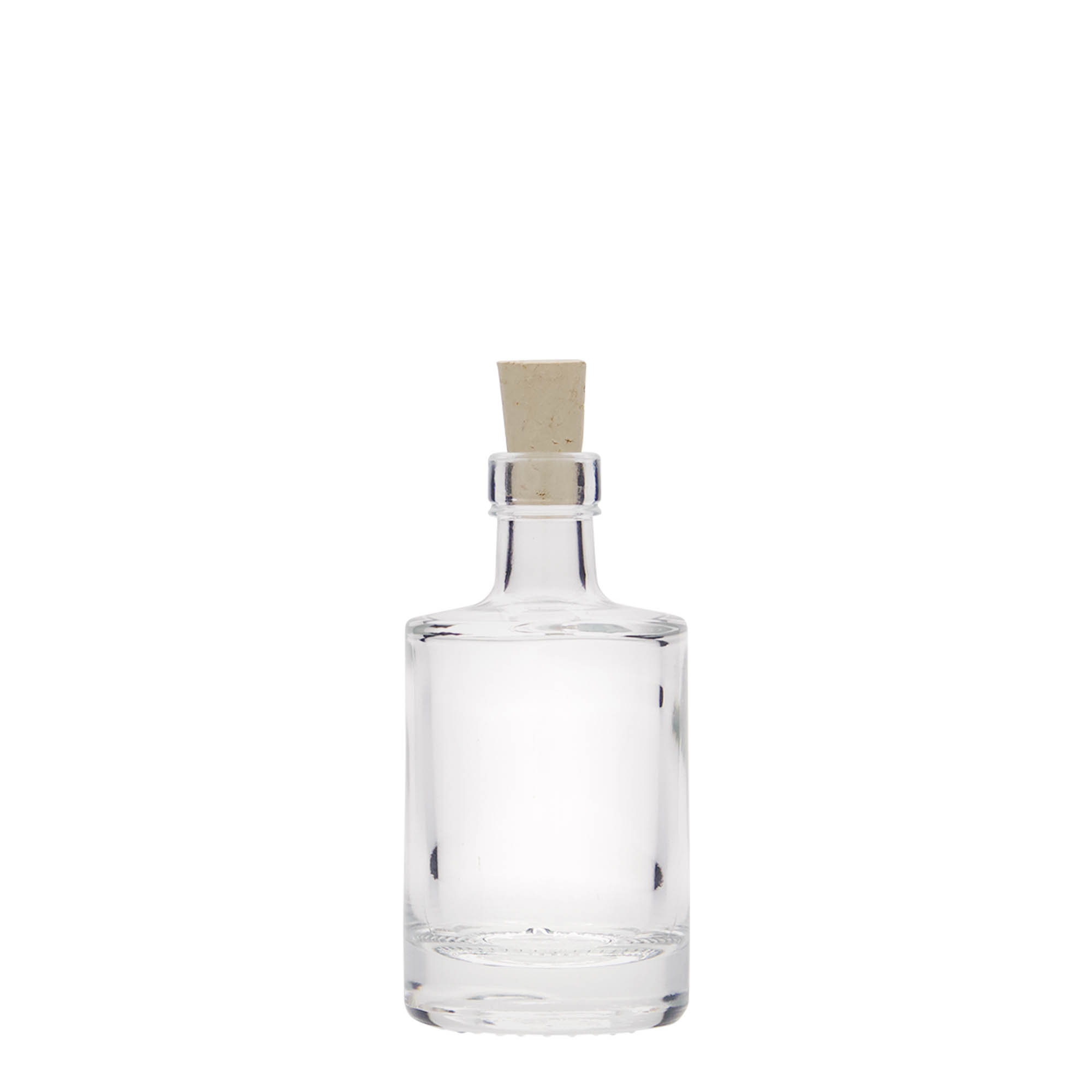 50 ml sklenená fľaša 'Aventura', hrdlo: korok