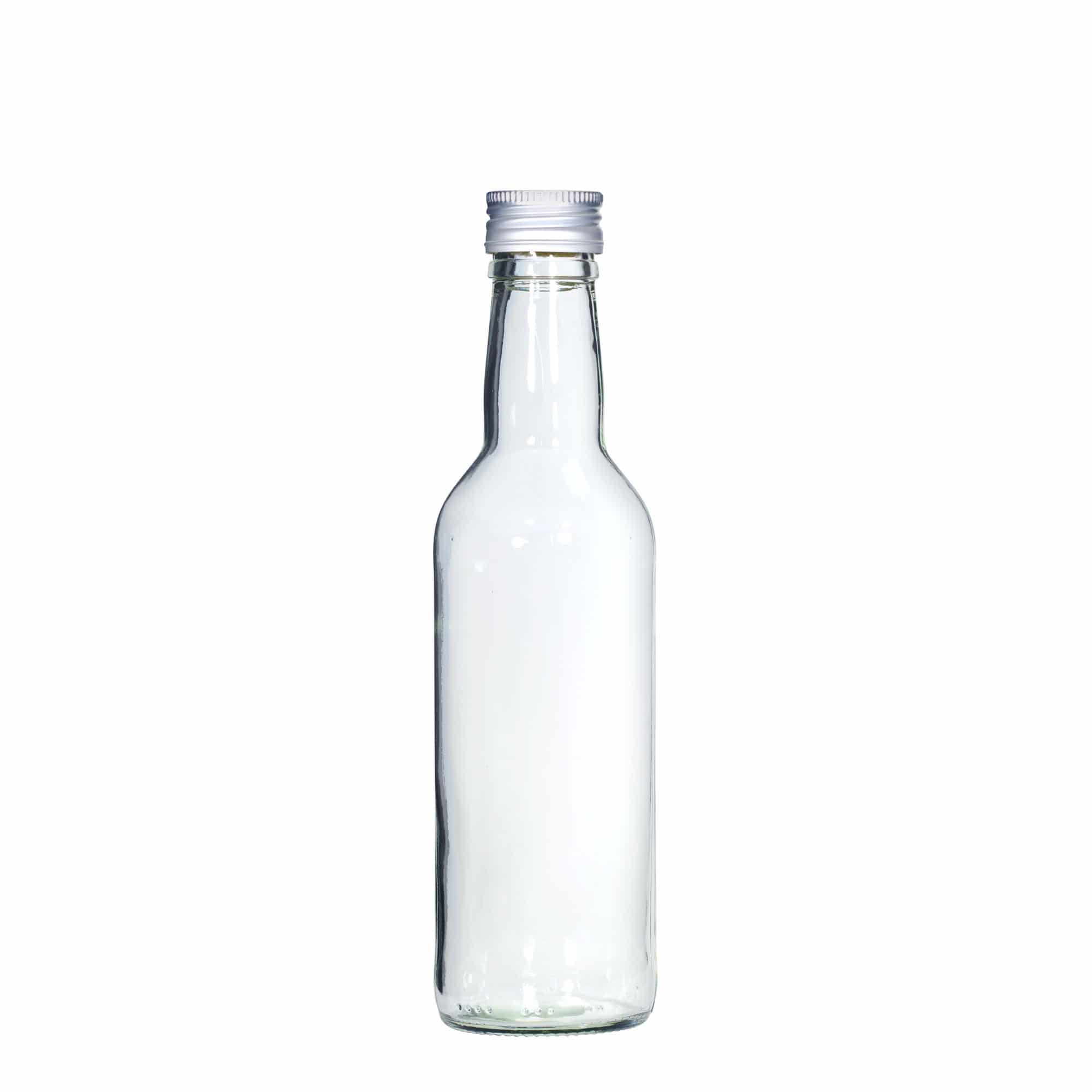 350 ml univerzálna fľaša, sklená, hrdlo: PP 31,5