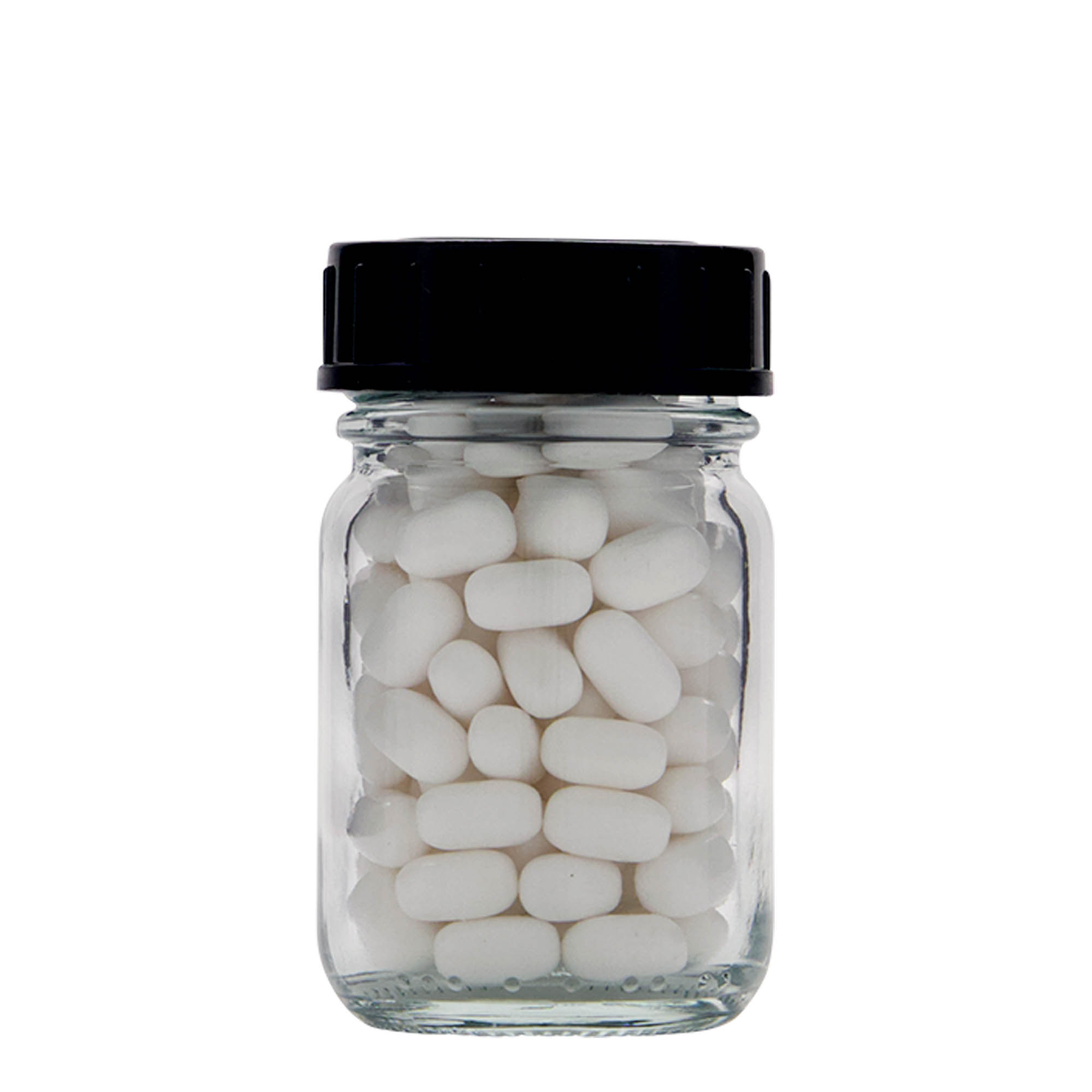 50 ml širokouhlová fľaša, hrdlo: DIN 40 50 ml širokouhlová fľaša, hrdlo: DIN 40