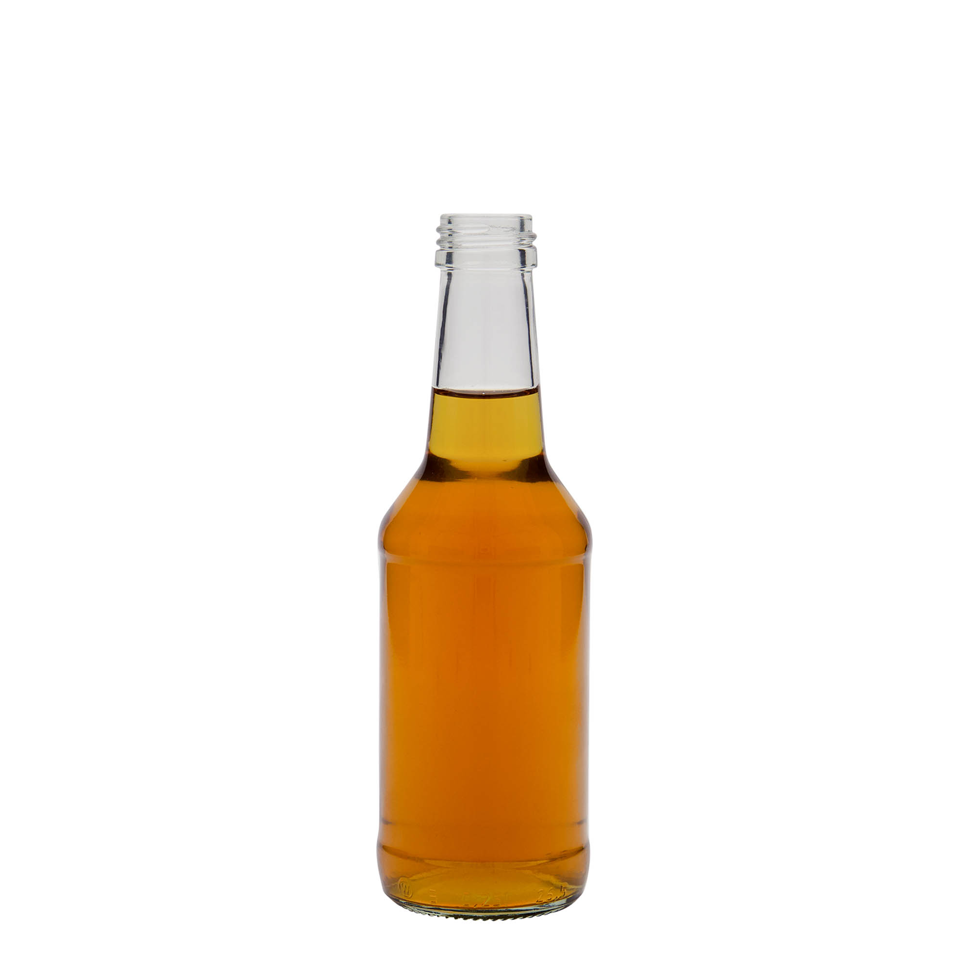 250 ml sklenená fľaša 'Nils', hrdlo: PP 28