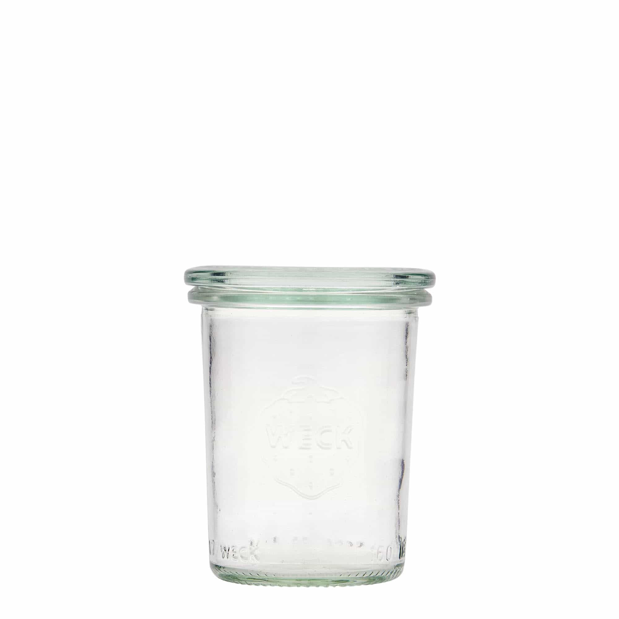 160 ml WECK pohár na zaváranie, hrdlo: okrúhly okraj 160 ml WECK pohár na zaváranie, hrdlo: okrúhly okraj