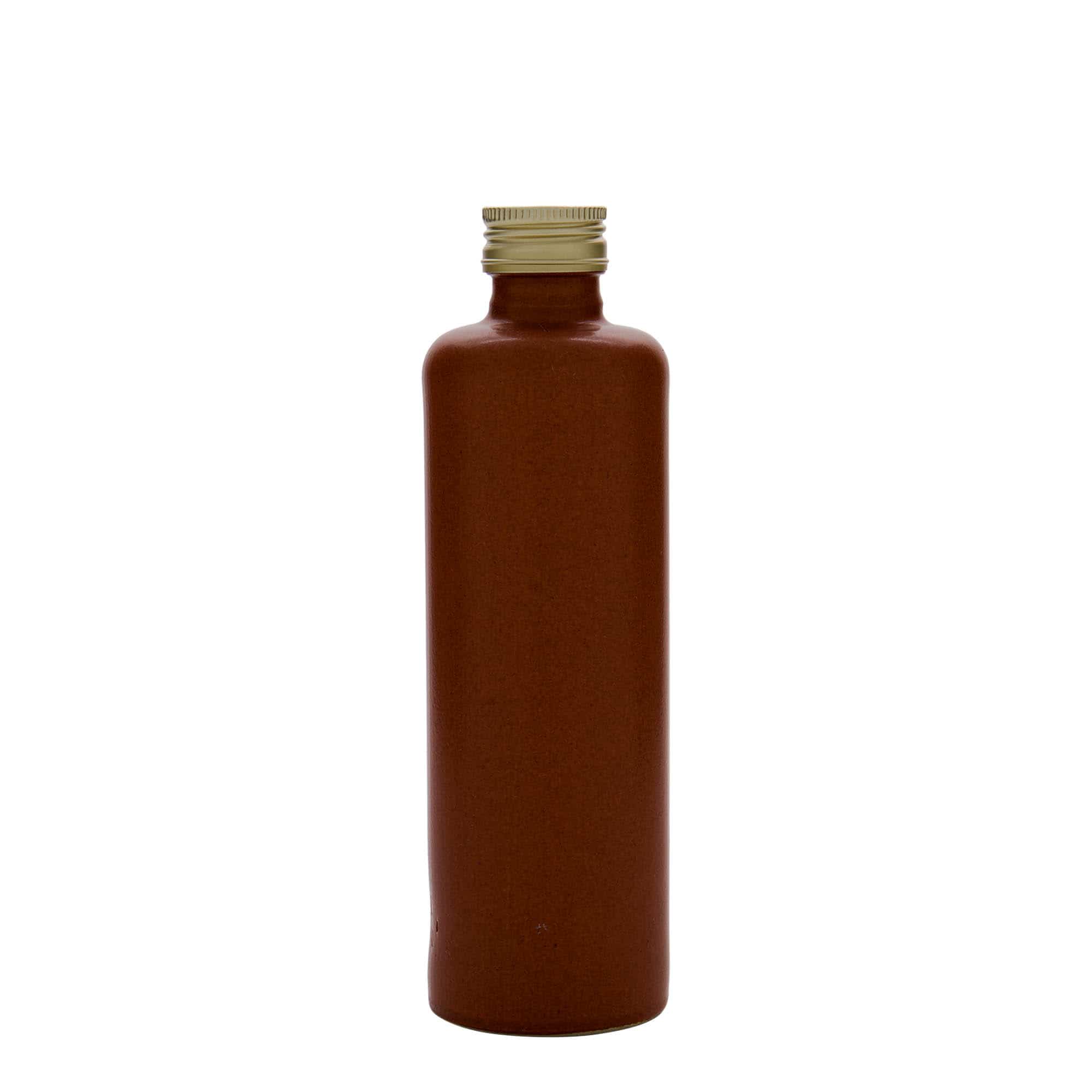 350 ml hlinený krčah, kamenina, červená – hnedá farba, hrdlo: PP 31,5