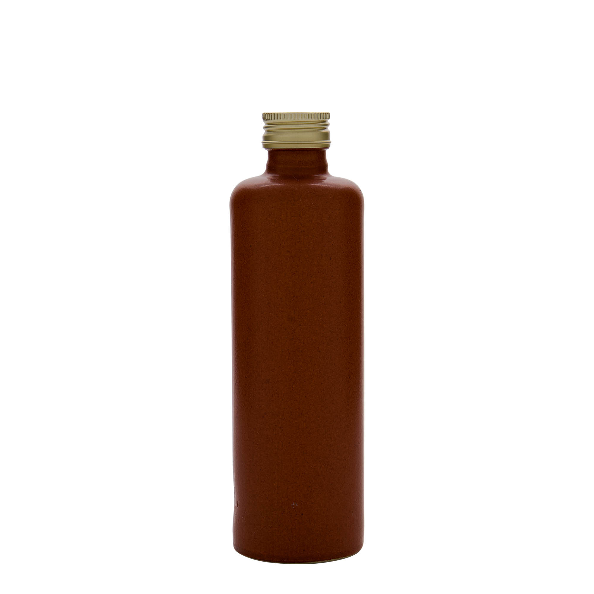 350 ml hlinený džbán, kamenina, červeno-hnedý, hrdlo: PP 31,5