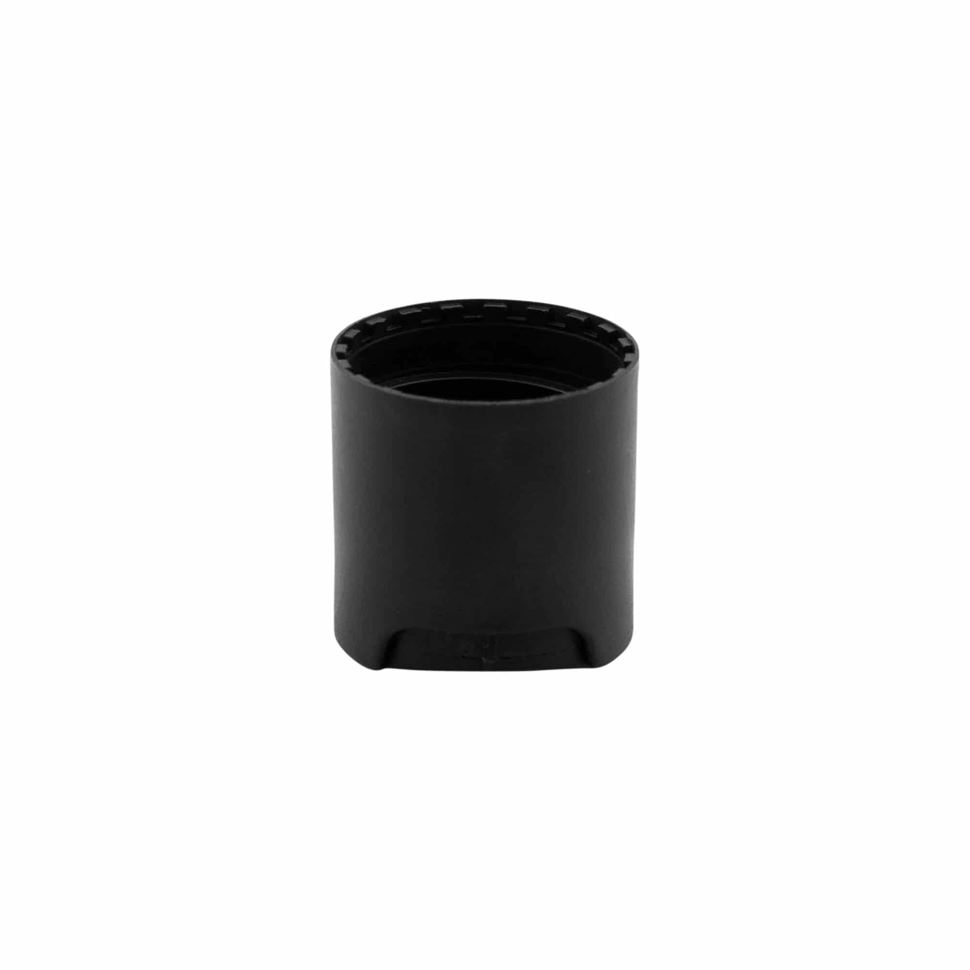Skrutkovací uzáver Disc Top, PP plast, čierna farba, pre hrdlo: 24/410