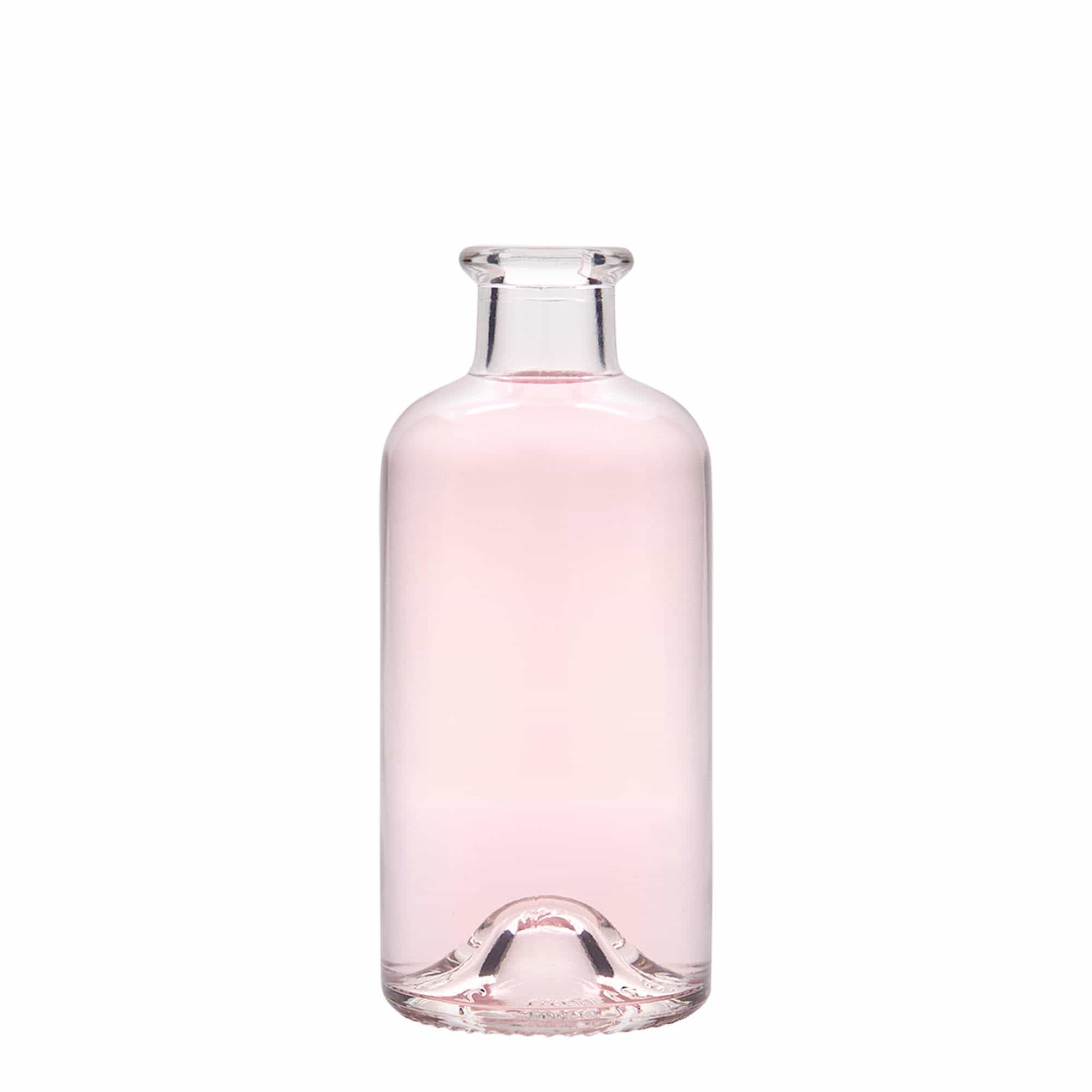200 ml sklená fľaša lekárnická, hrdlo: korok