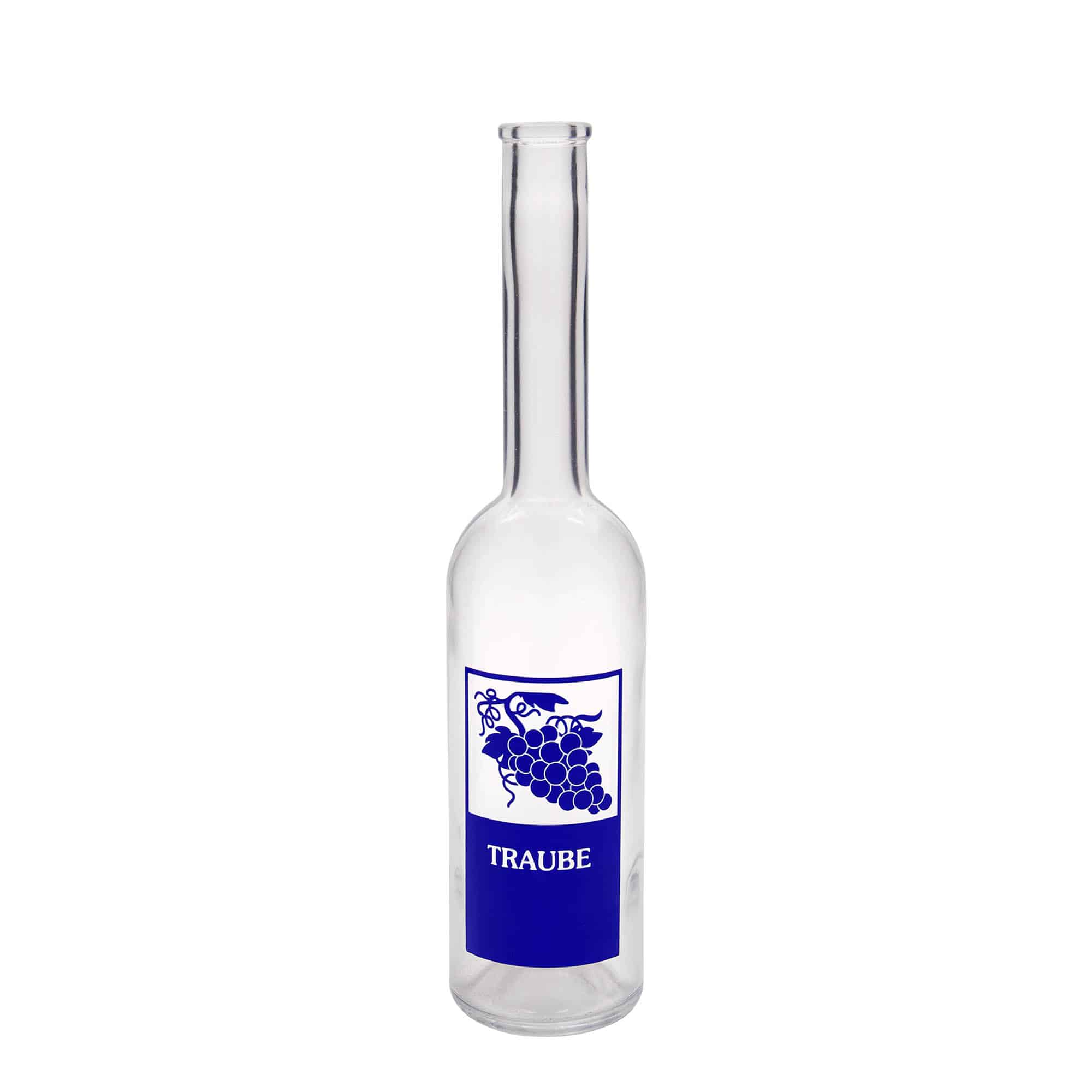 500 ml sklená fľaša „Opera“, motív: strapec, hrdlo: korok 500 ml sklená fľaša „Opera“, motív: strapec, hrdlo: korok