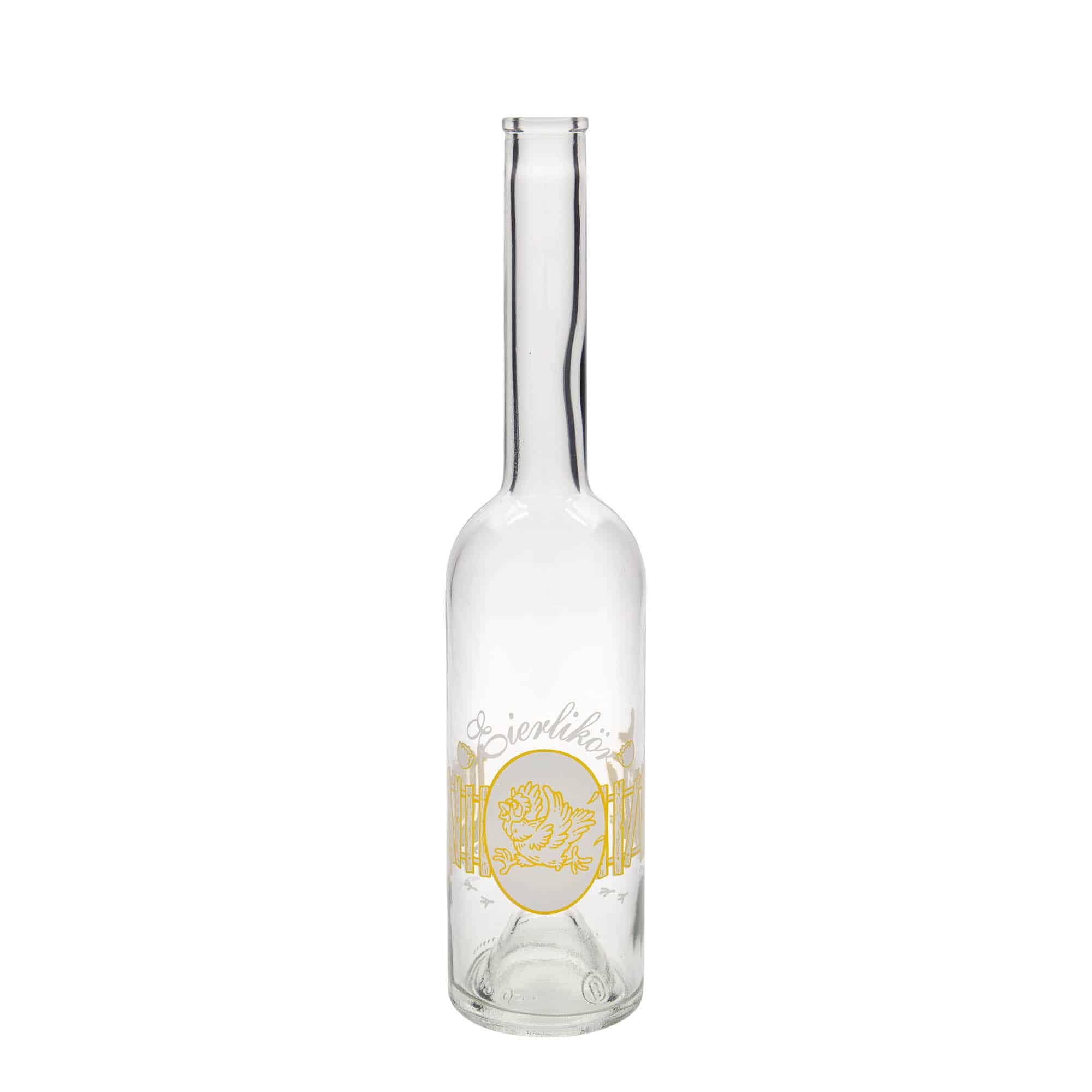 500 ml sklená fľaša „Opera“, motív: Vaječný likér, hrdlo: korok 500 ml sklená fľaša „Opera“, motív: Vaječný likér, hrdlo: korok