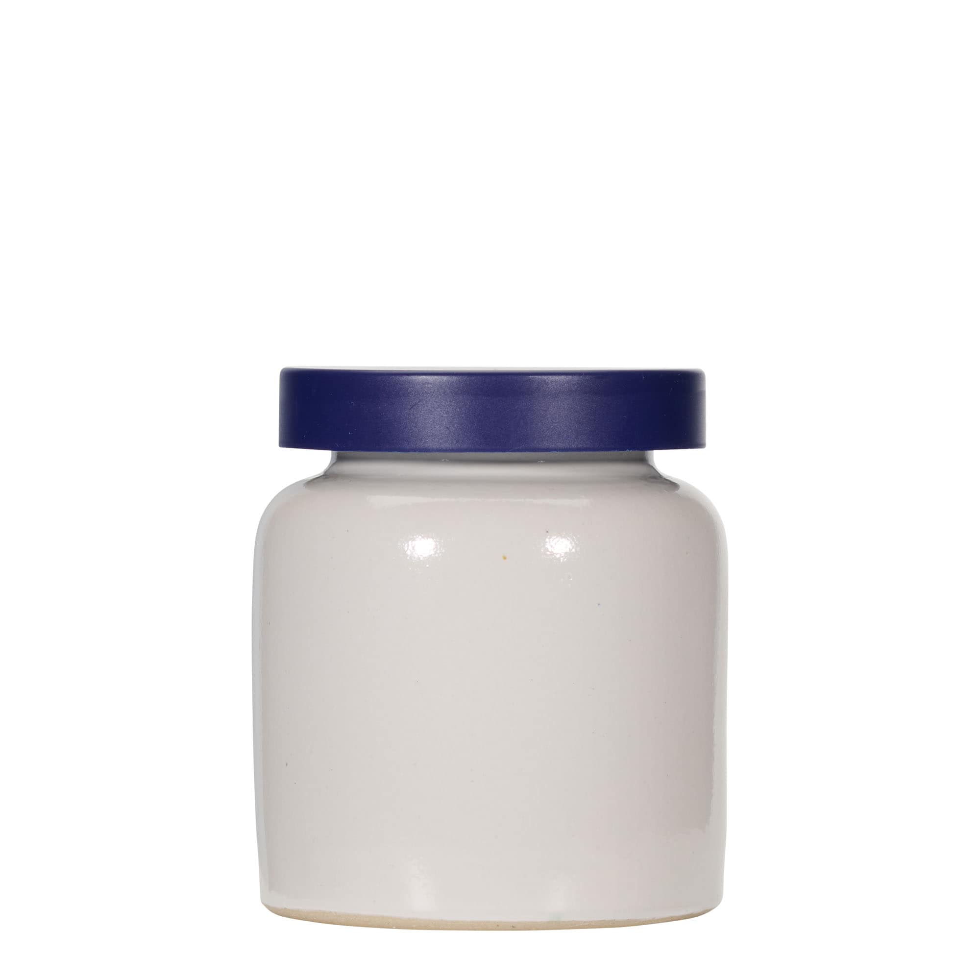 270 ml kameninová nádoba, keramika, biela, otvor: preklápací vrchnák