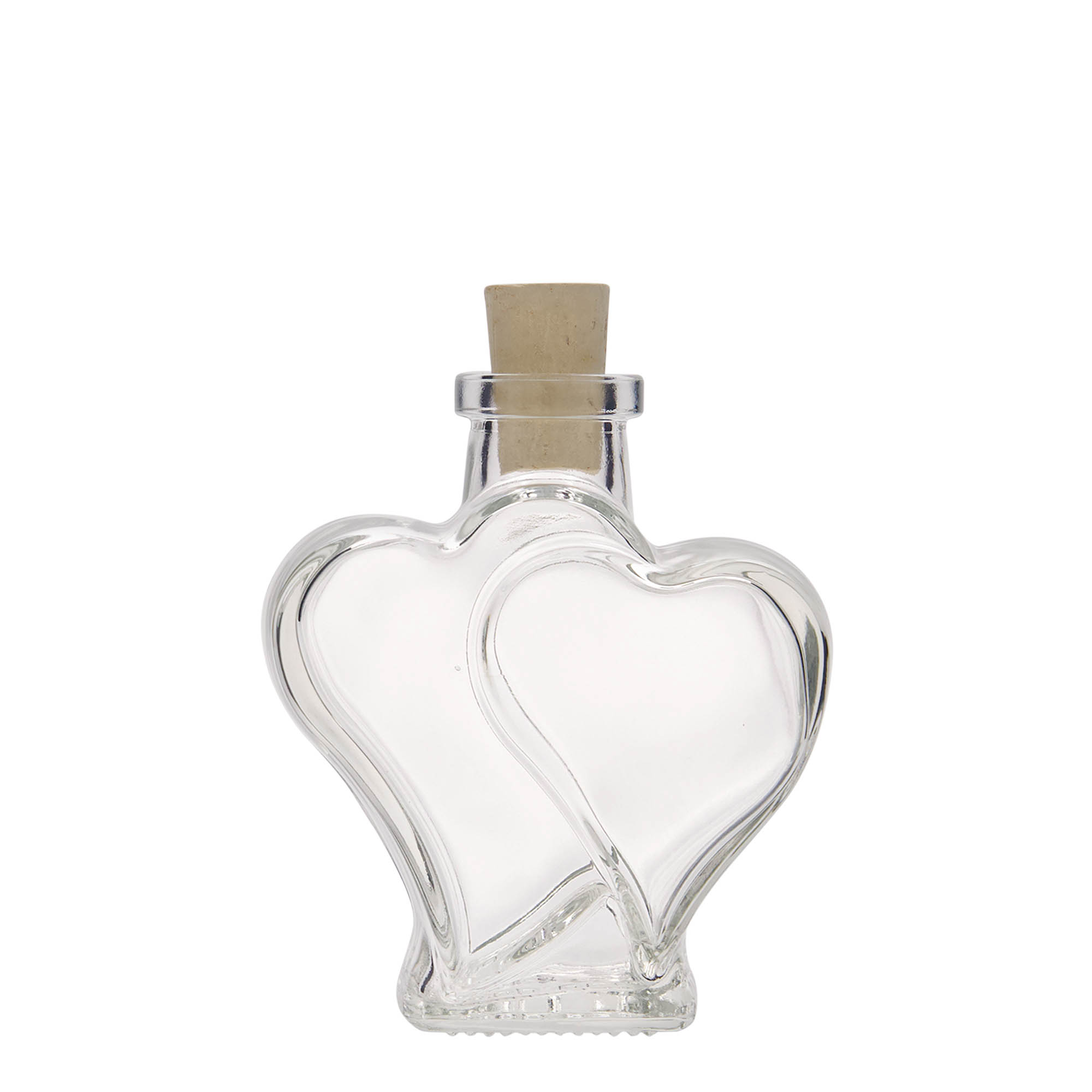 200 ml sklenená fľaša 'Doppelherz', hrdlo: korok