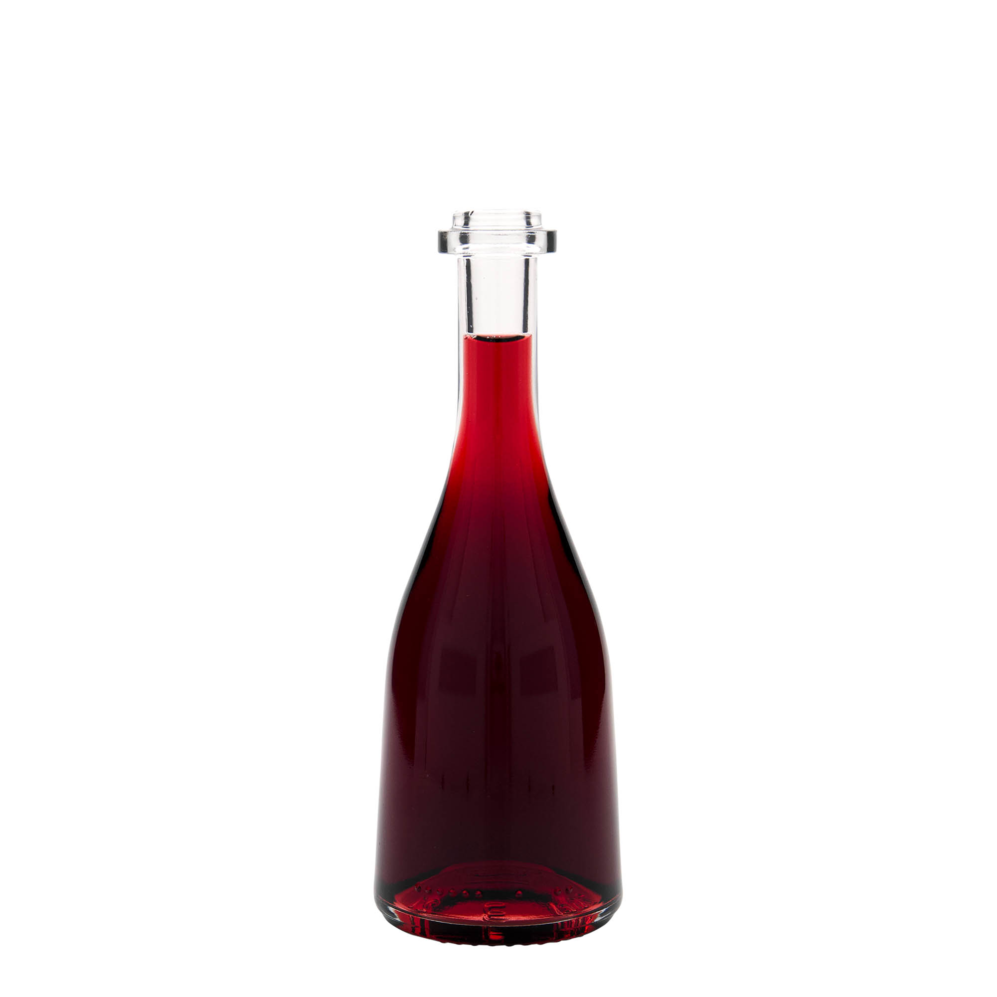 200 ml sklenená fľaša 'Rustica', hrdlo: korok 200 ml sklenená fľaša 'Rustica', hrdlo: korok