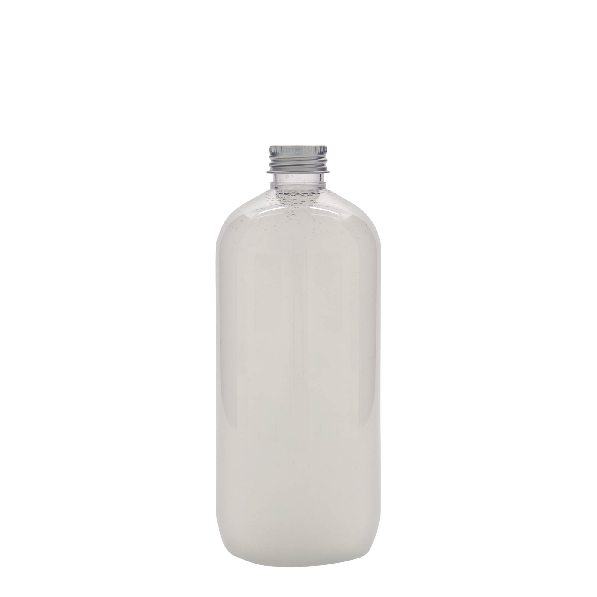 500 ml PET fľaša 'Boston', plast, hrdlo: 24/410 500 ml PET fľaša 'Boston', plast, hrdlo: 24/410